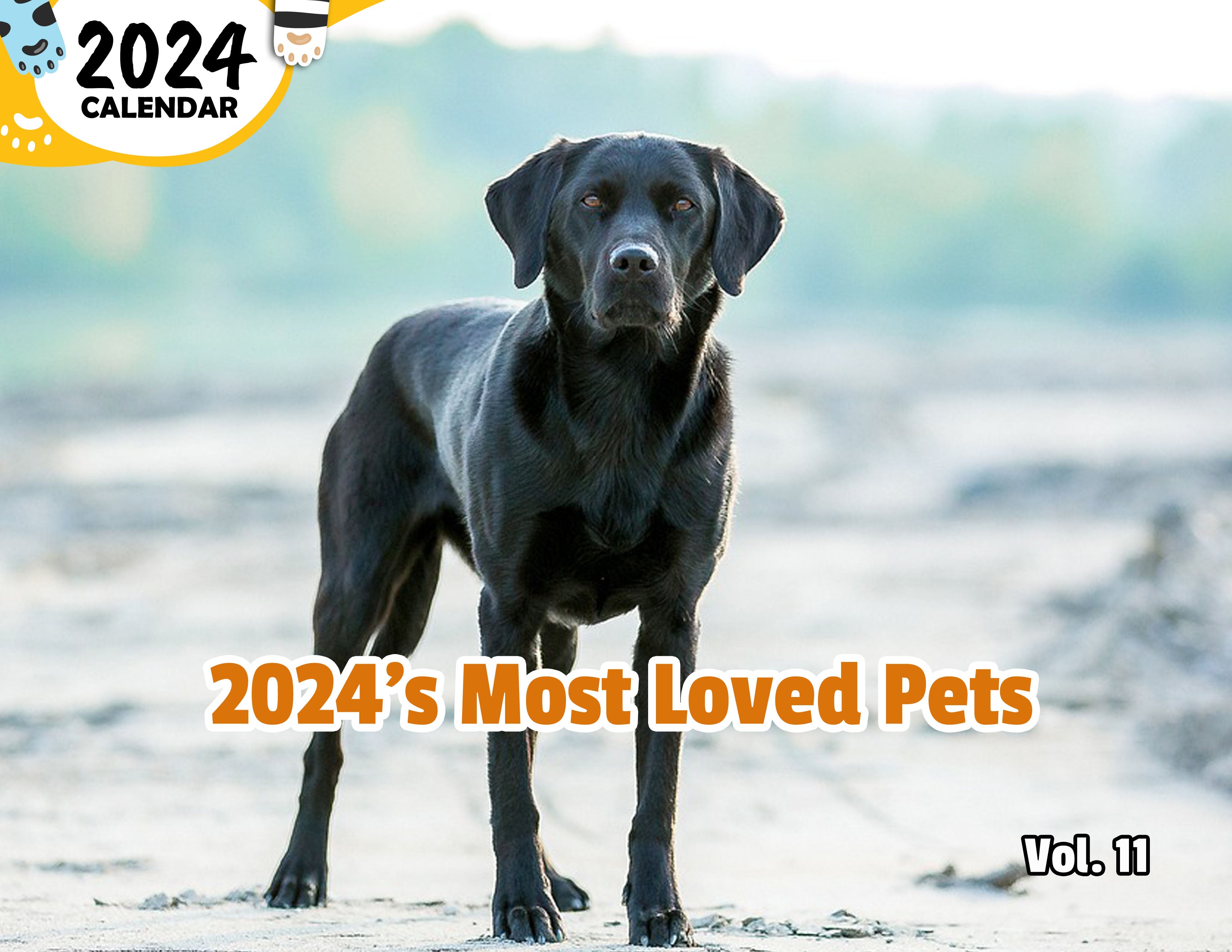 2024's Most Loved Pets Volume Eleven: 2024 Wall Calendar (Published)
