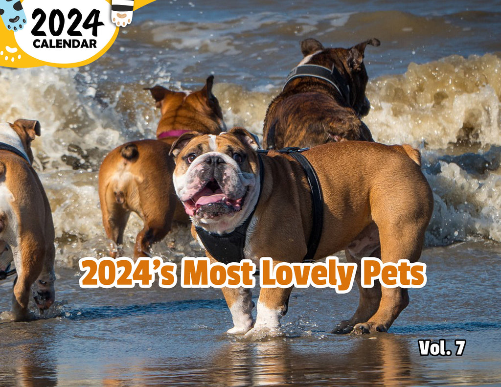 2024's Most Lovely Pets Volume Seven: 2024 Wall Calendar (Published)