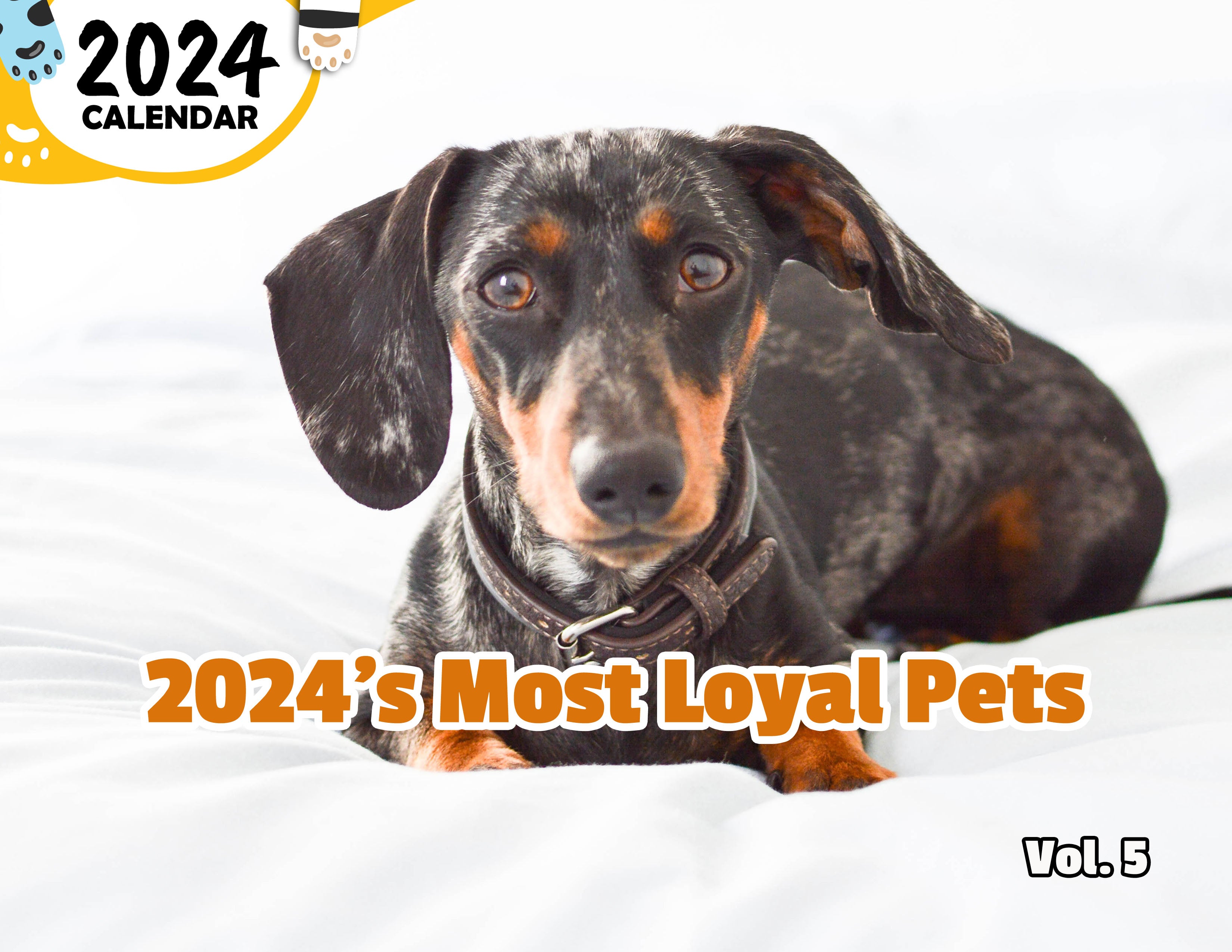 2024's Most Loyal Pets Volume Five: 2024 Wall Calendar (Published)
