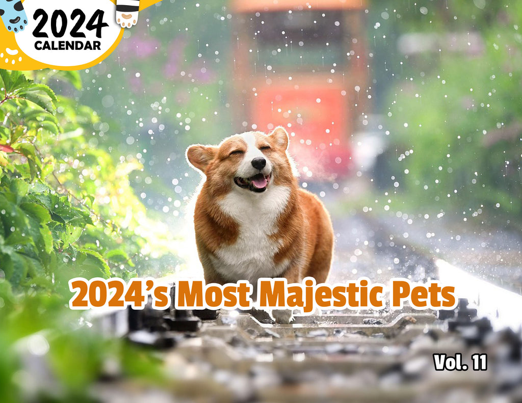 2024's Most Majestic Pets Volume Eleven: 2024 Wall Calendar (Published)