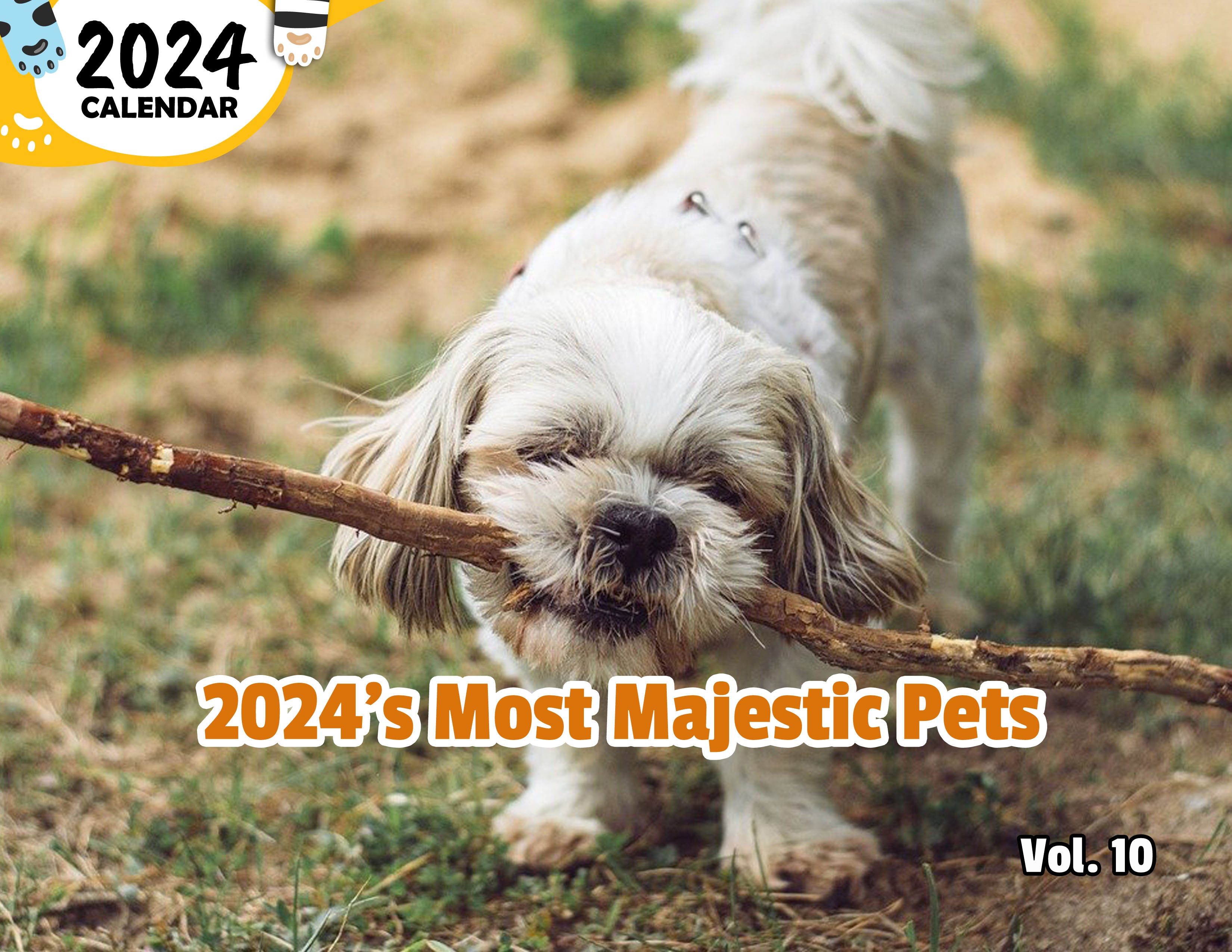2024's Most Majestic Pets Volume Ten: 2024 Wall Calendar (Published)