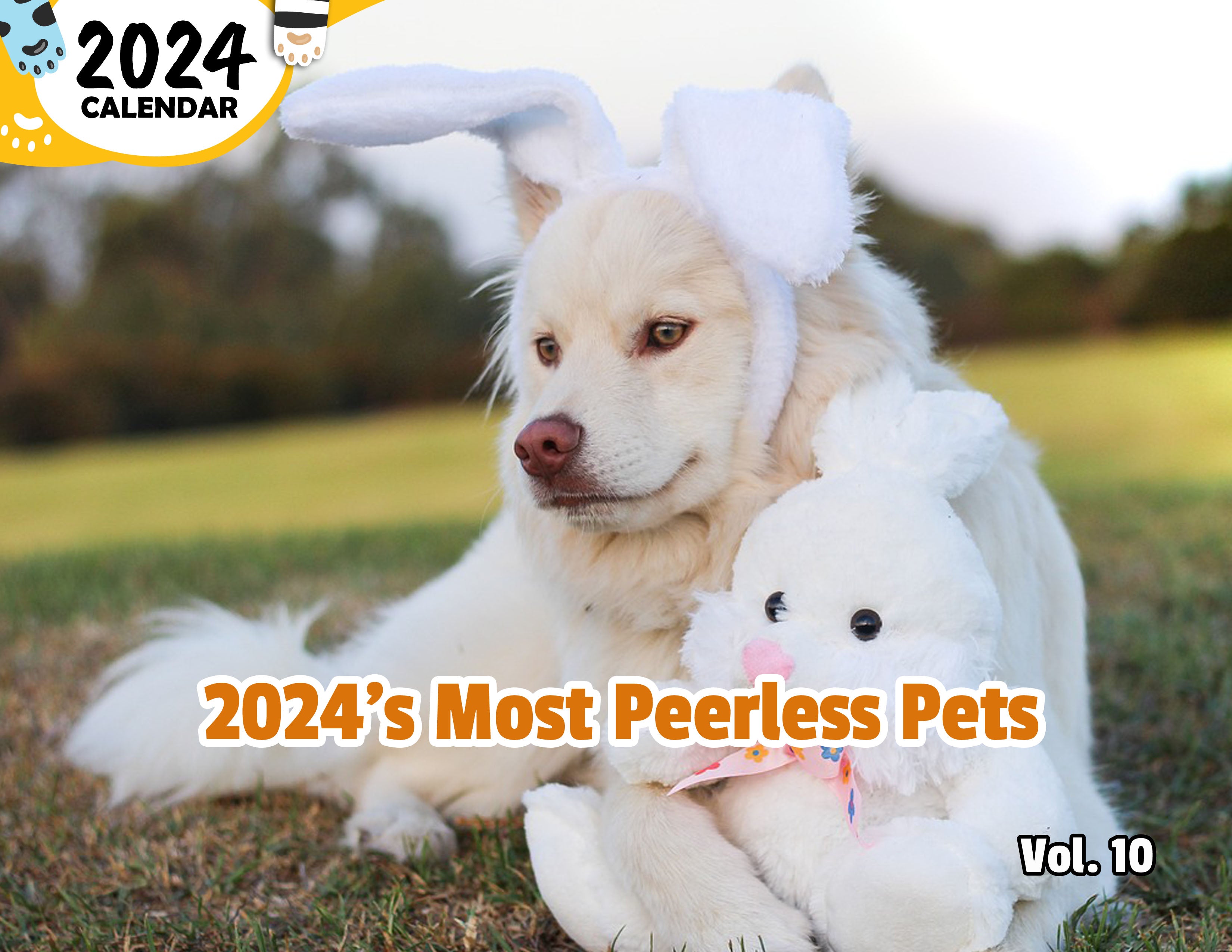 2024's Most Peerless Pets Volume Ten: 2024 Wall Calendar (Published)