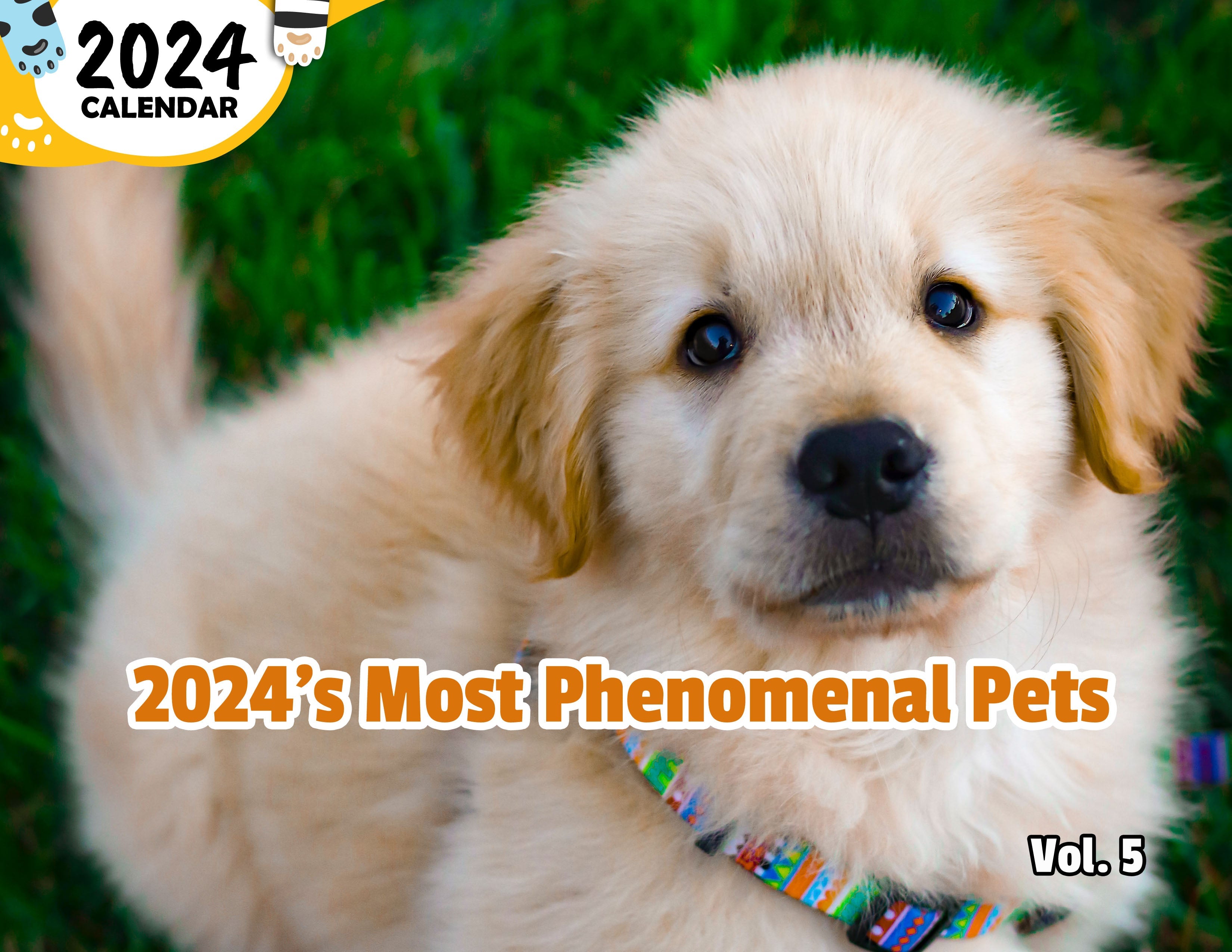 2024's Most Phenomenal Pets Volume Five: 2024 Wall Calendar (Published)
