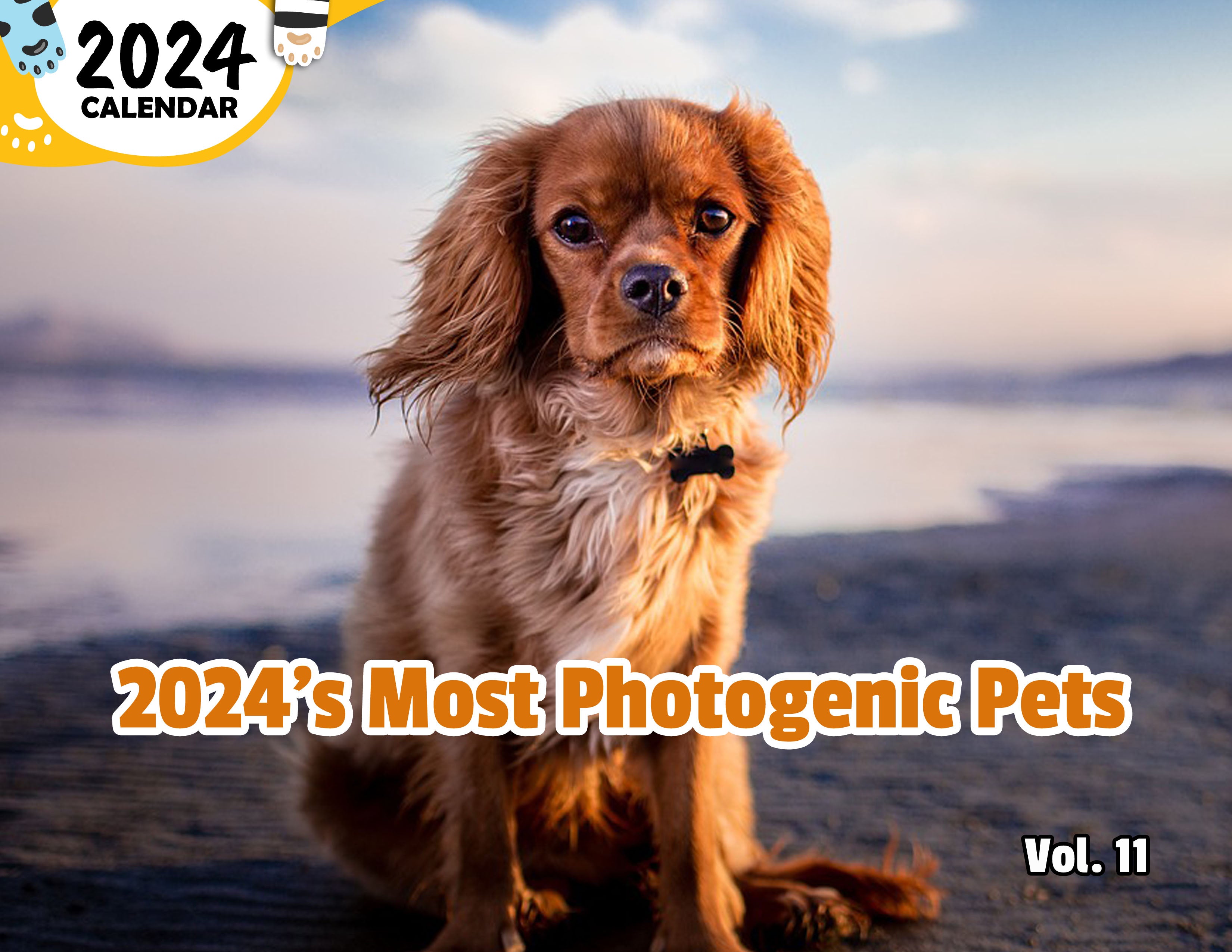 2024's Most Photogenic Pets Volume Eleven: 2024 Wall Calendar (Published)