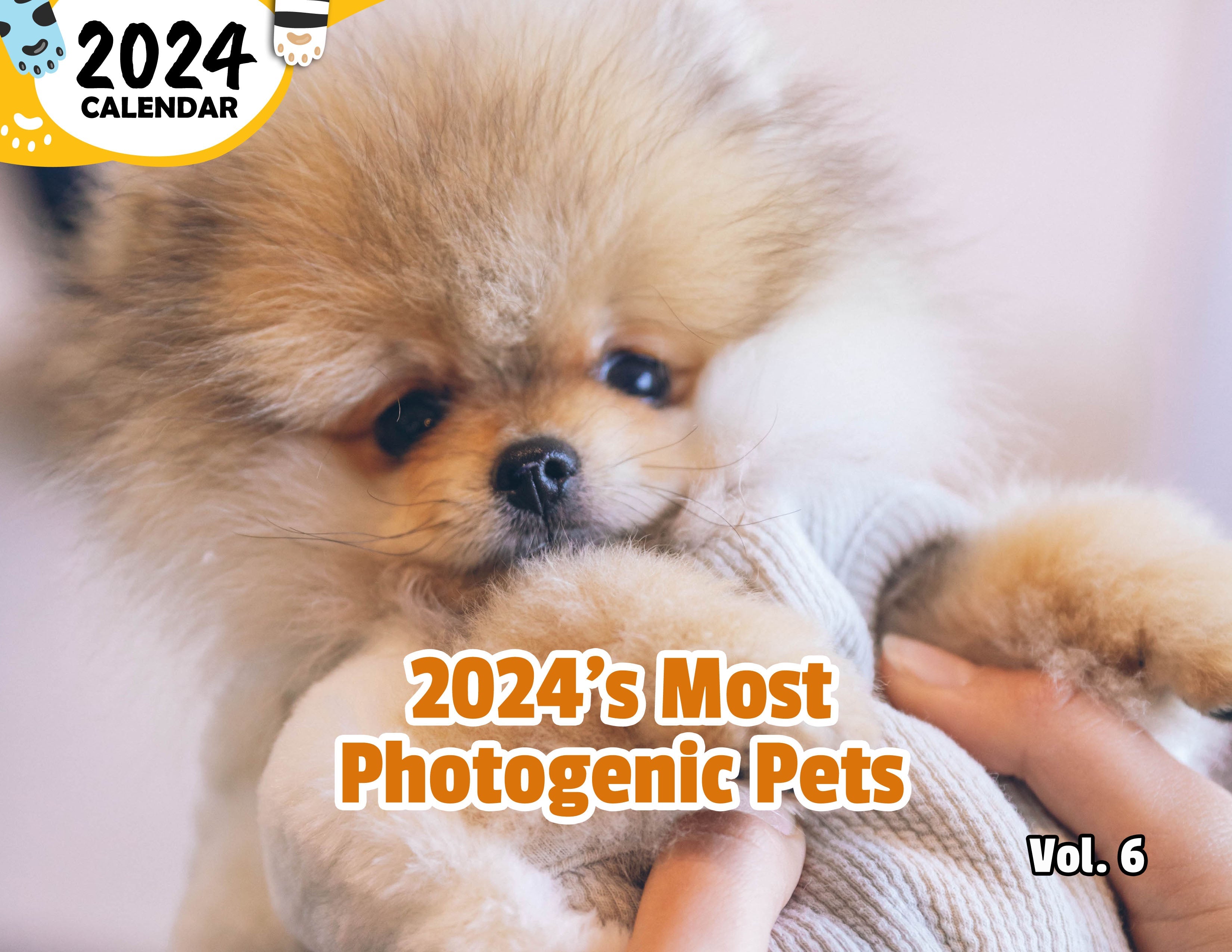 2024's Most Photogenic Pets Volume Six: 2024 Wall Calendar (Published)