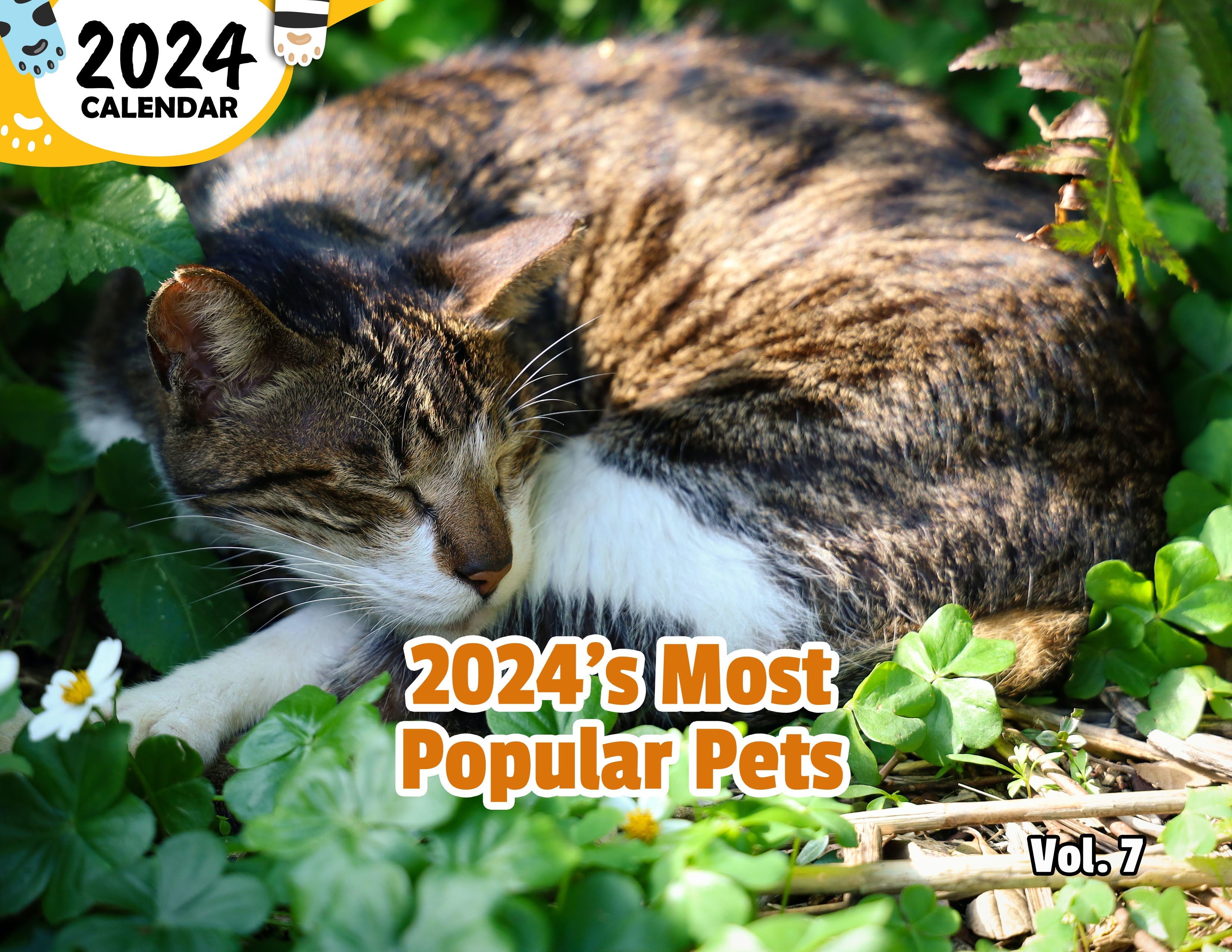 2024's Most Popular Pets Volume Seven: 2024 Wall Calendar (Published)