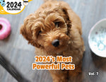 2024's Most Powerful Pets Volume Seven: 2024 Wall Calendar (Published)