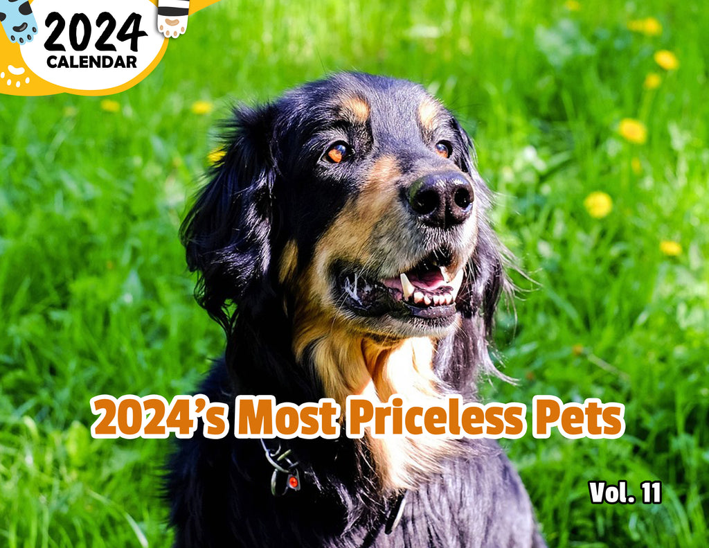 2024's Most Priceless Pets Volume Eleven: 2024 Wall Calendar (Published)
