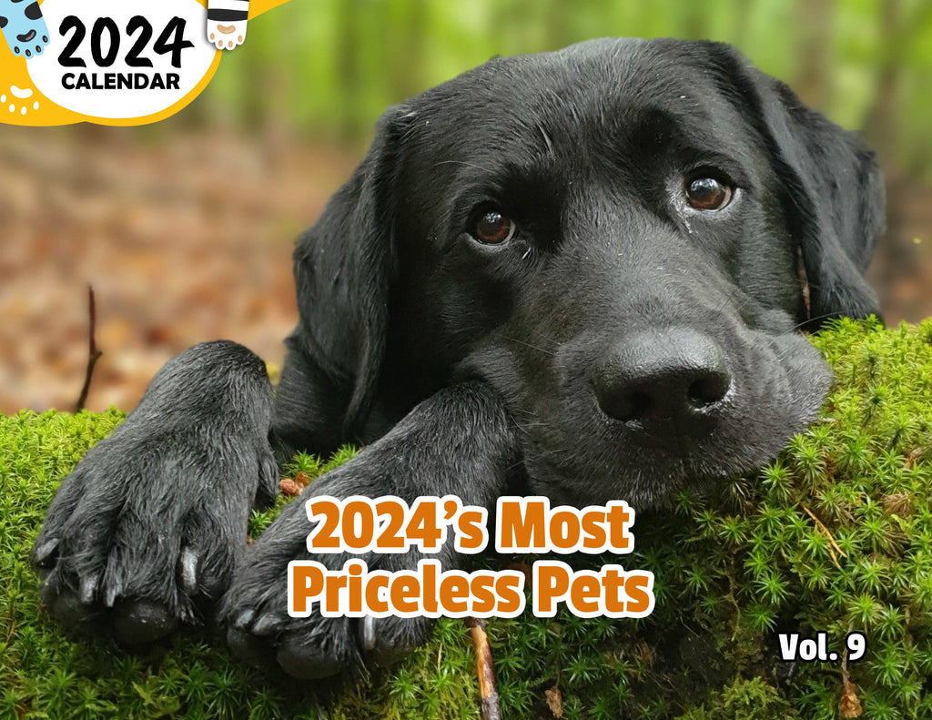 2024's Most Priceless Pets Volume Nine: 2024 Wall Calendar (Published)