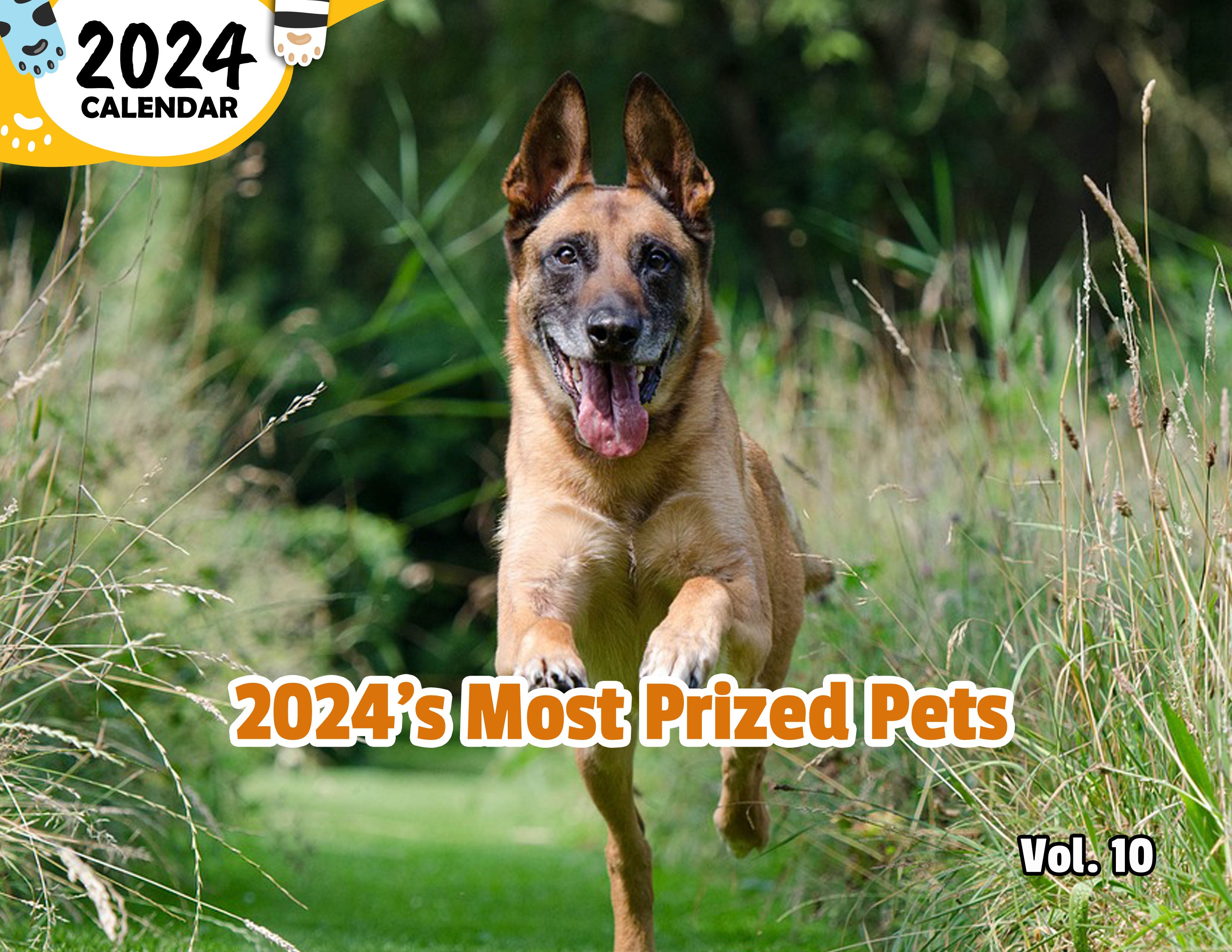 2024's Most Prized Pets Volume Ten: 2024 Wall Calendar (Published)