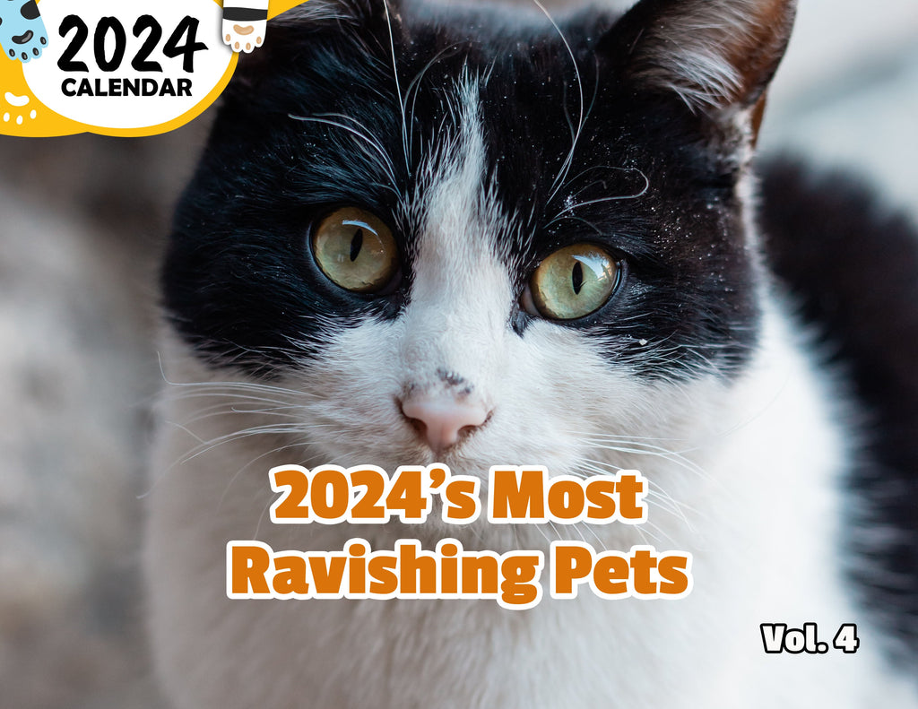 2024's Most Ravishing Pets Volume Four: 2024 Wall Calendar (Published)