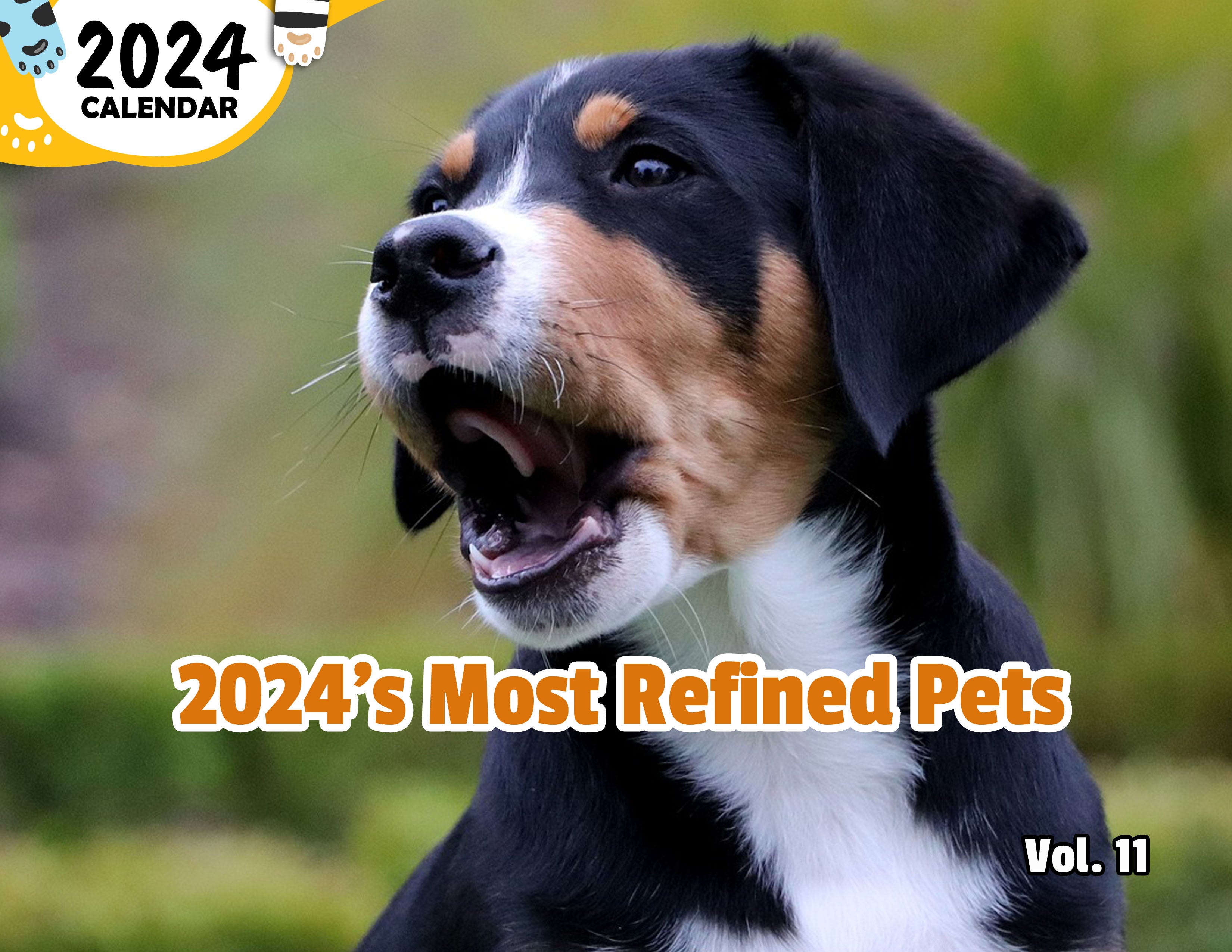 2024's Most Refined Pets Volume Eleven: 2024 Wall Calendar (Published)