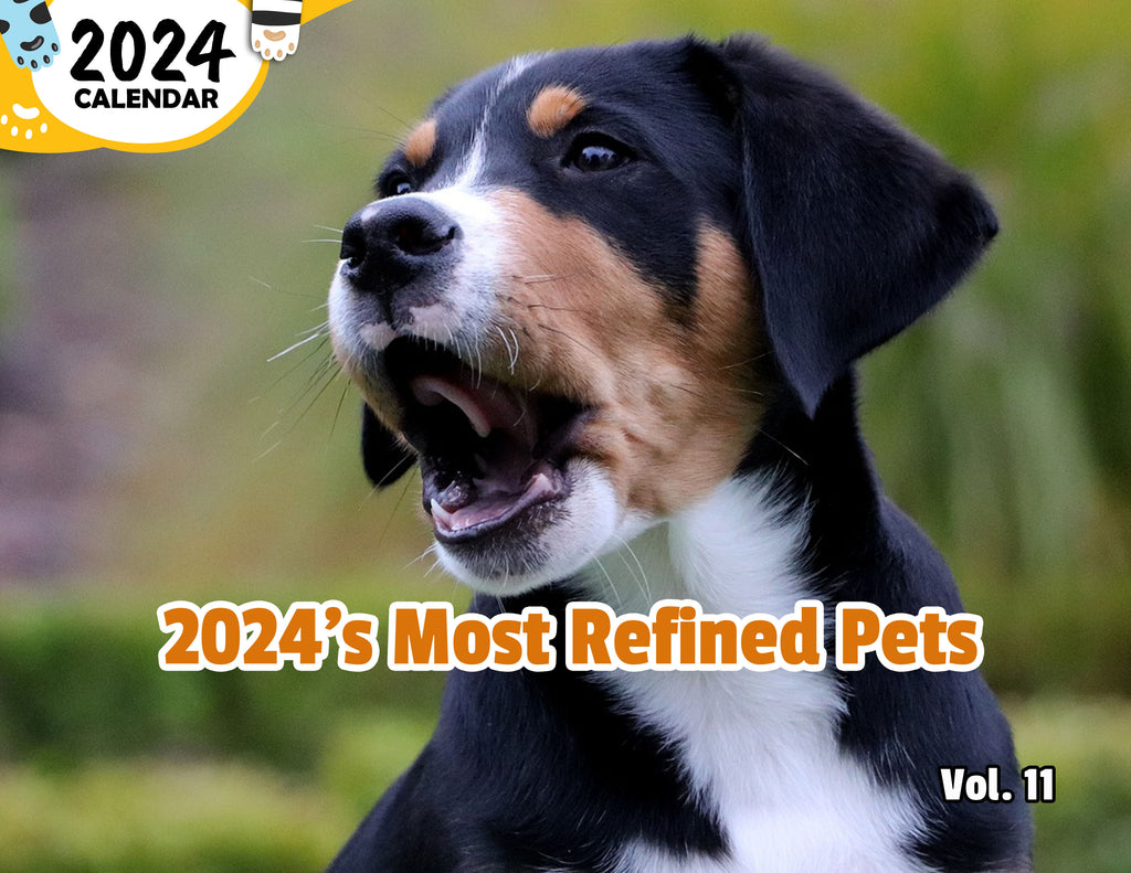 2024's Most Refined Pets Volume Eleven: 2024 Wall Calendar (Published)