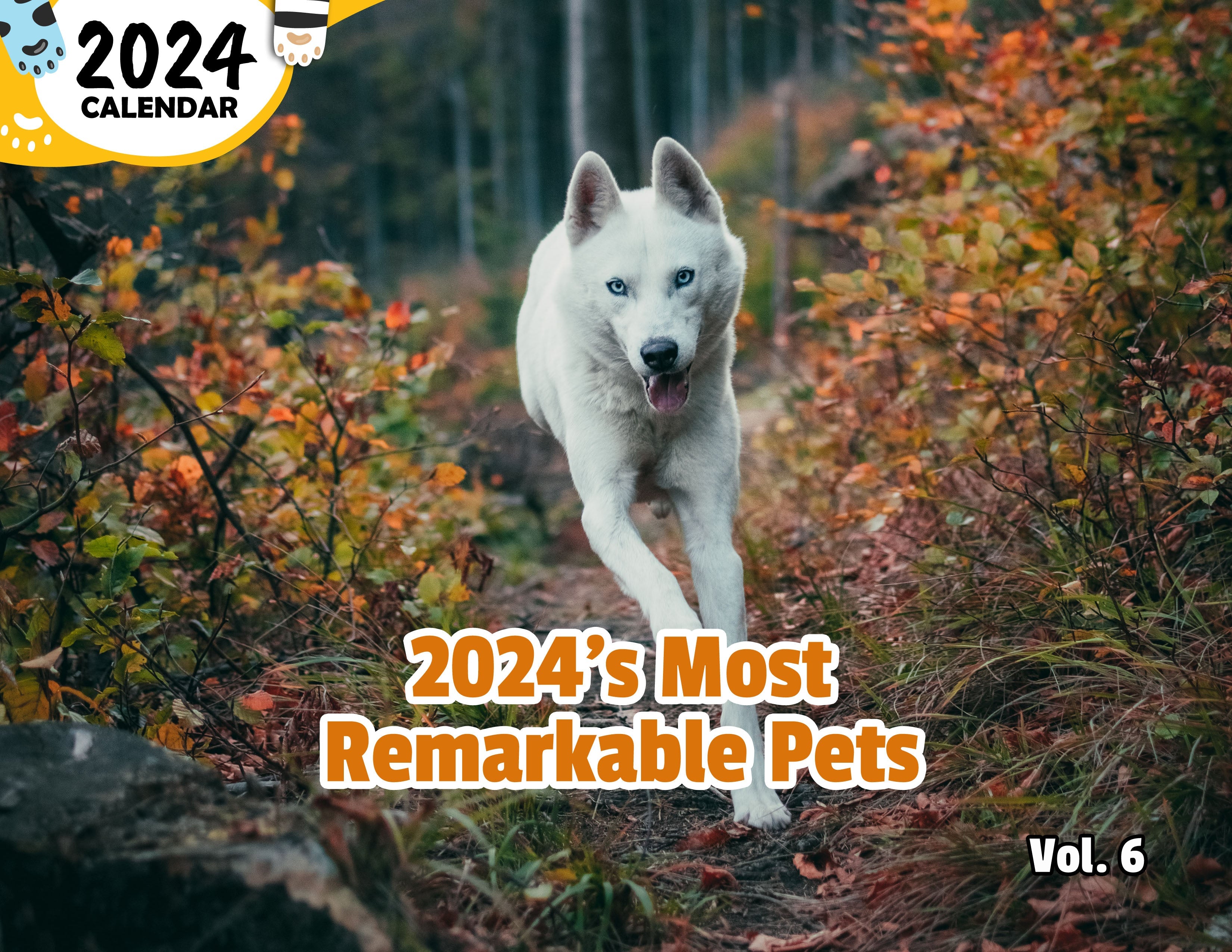 2024's Most Remarkable Pets Volume Six: 2024 Wall Calendar (Published)