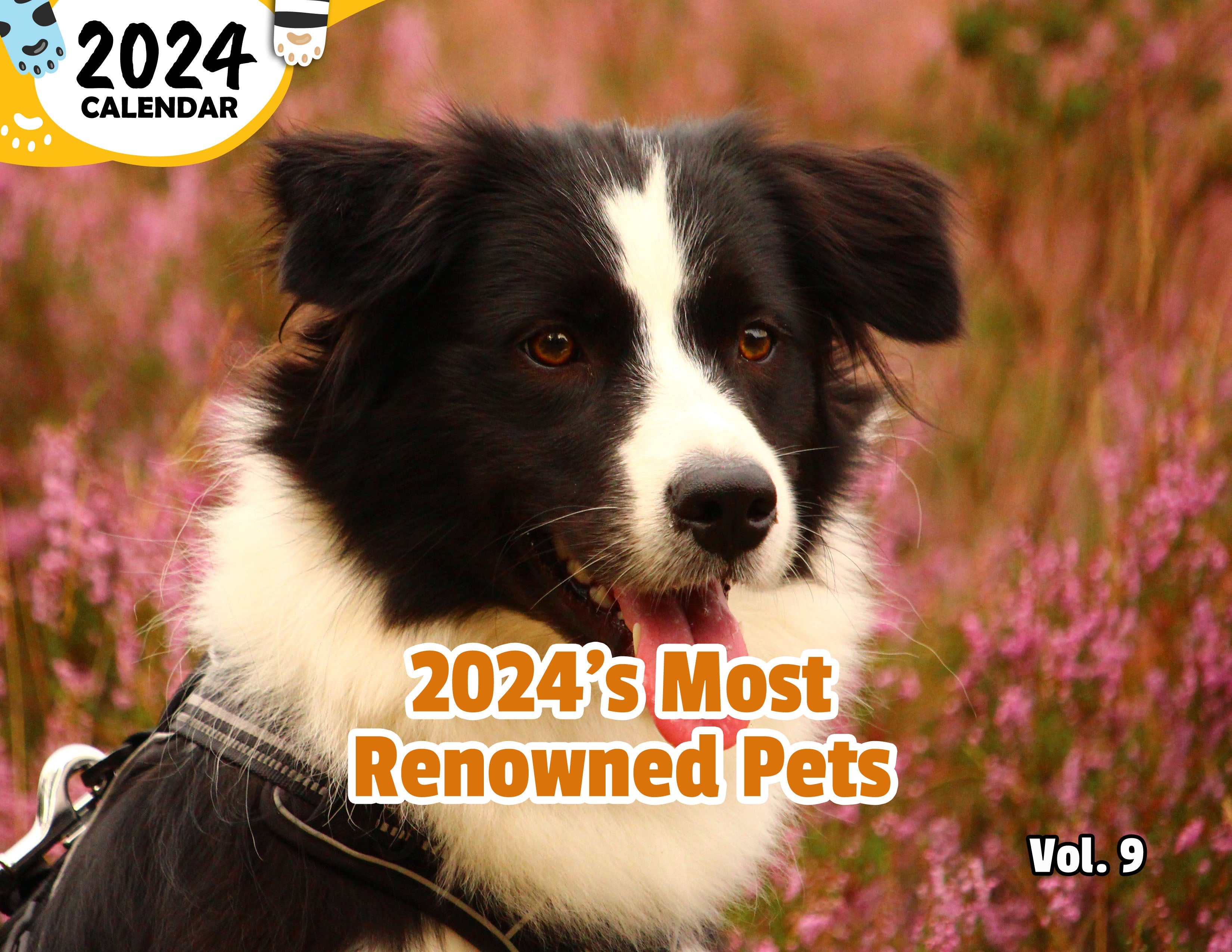 2024's Most Renowned Pets Volume Nine: 2024 Wall Calendar (Published)