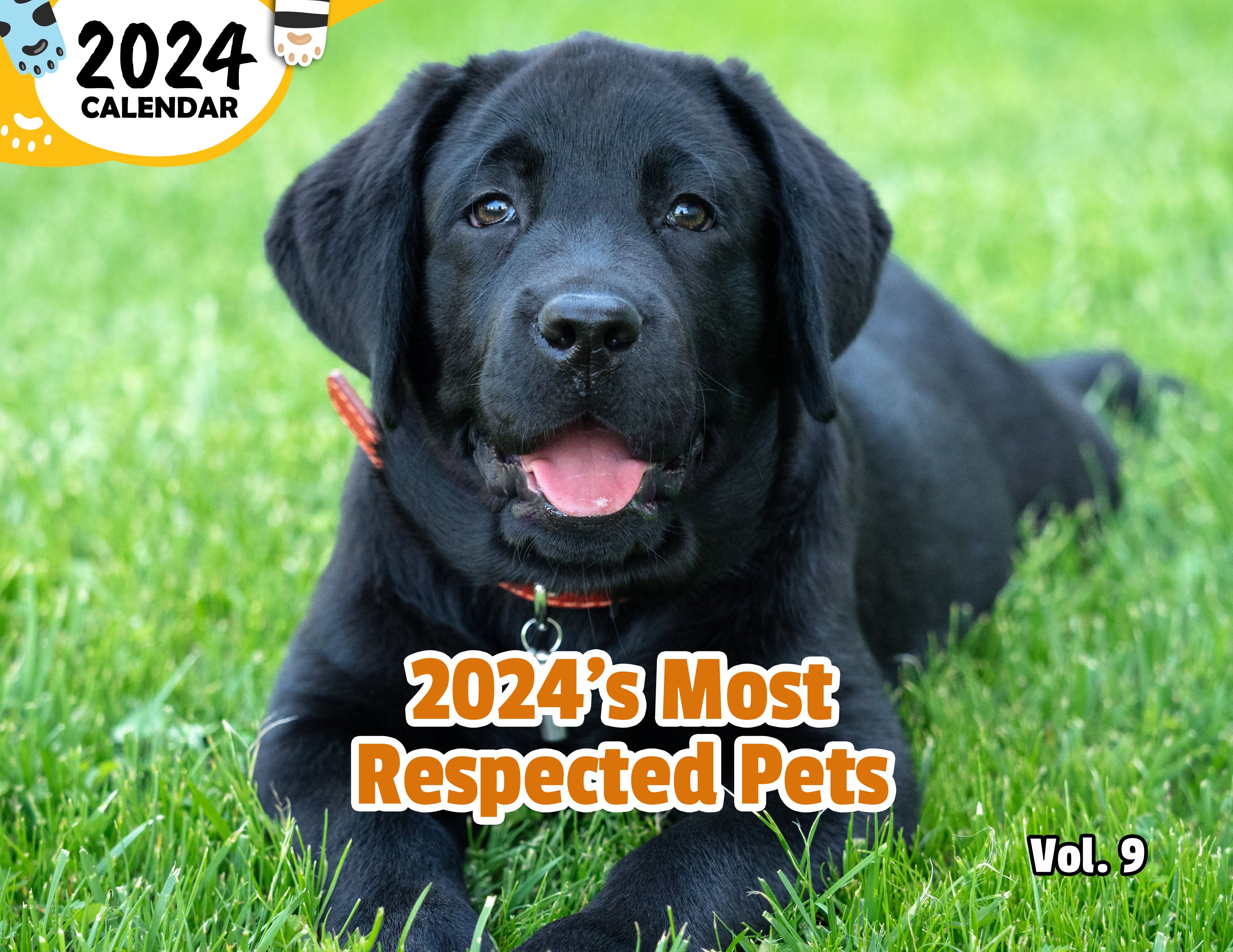 2024's Most Respected Pets Volume Nine: 2024 Wall Calendar (Published)