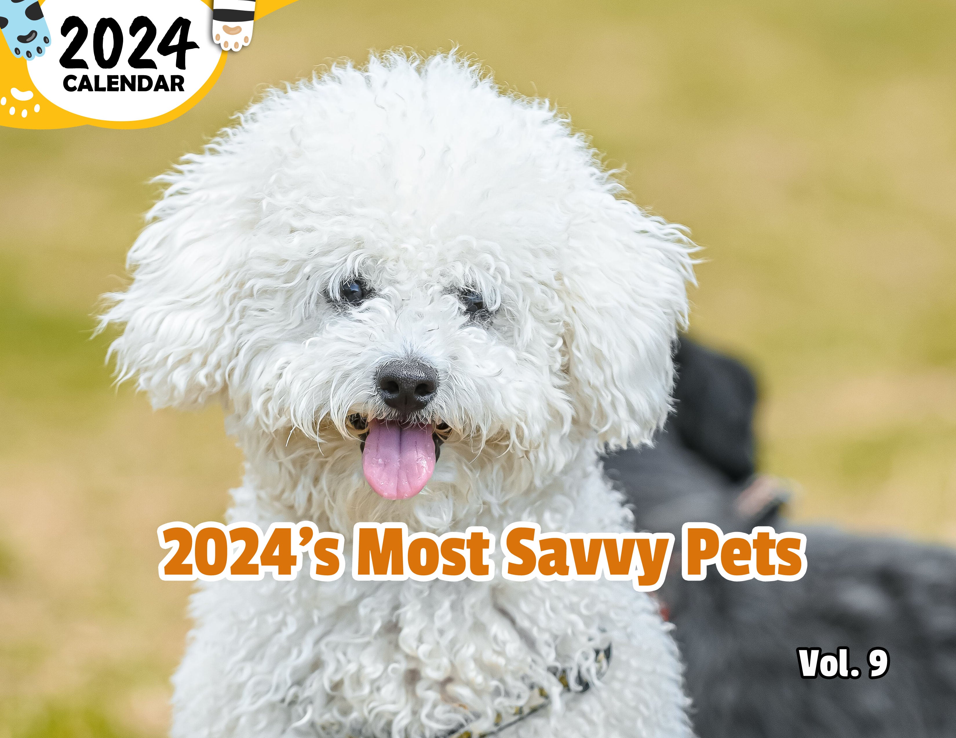 2024's Most Savvy Pets Volume Nine: 2024 Wall Calendar (Published)