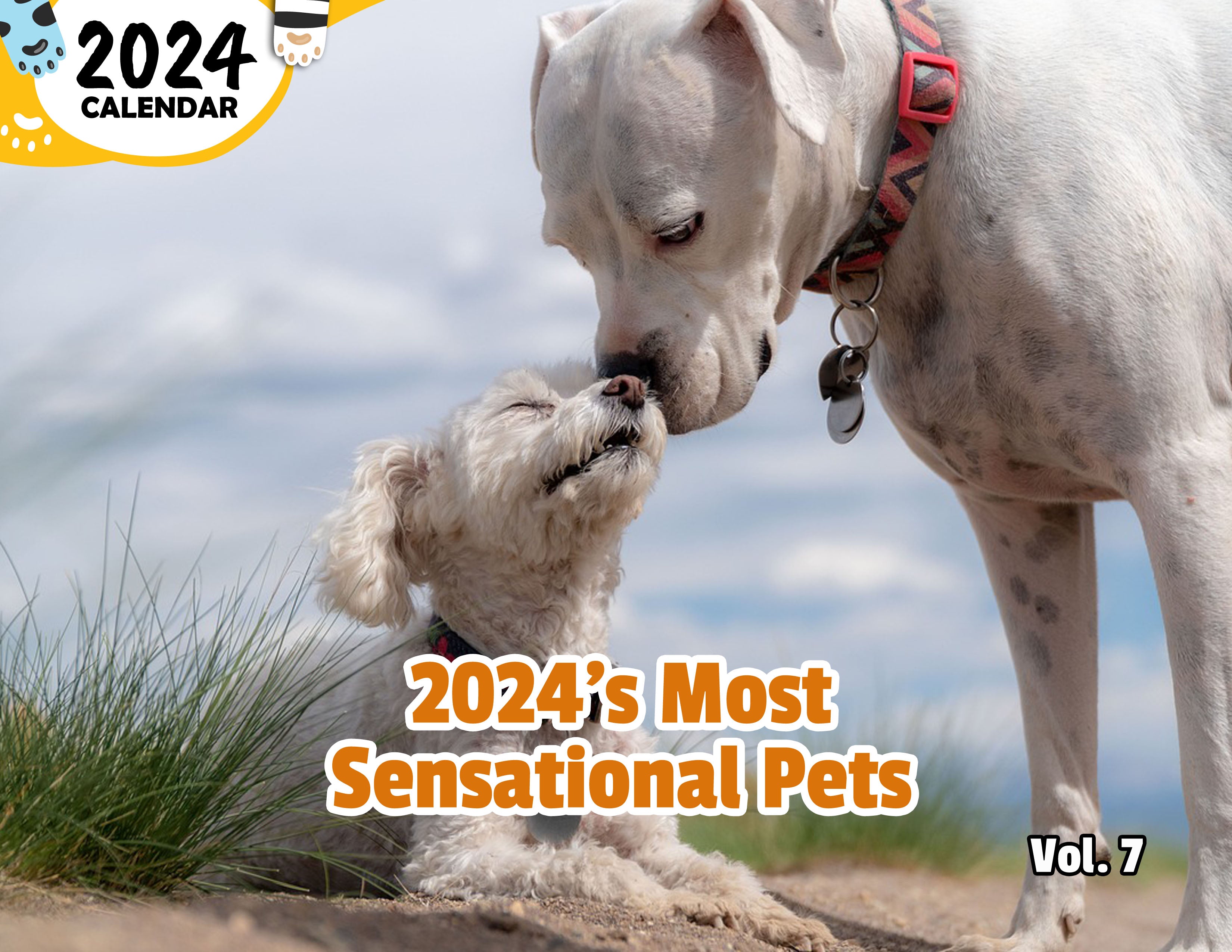 2024's Most Sensational Pets Volume Seven: 2024 Wall Calendar (Published)