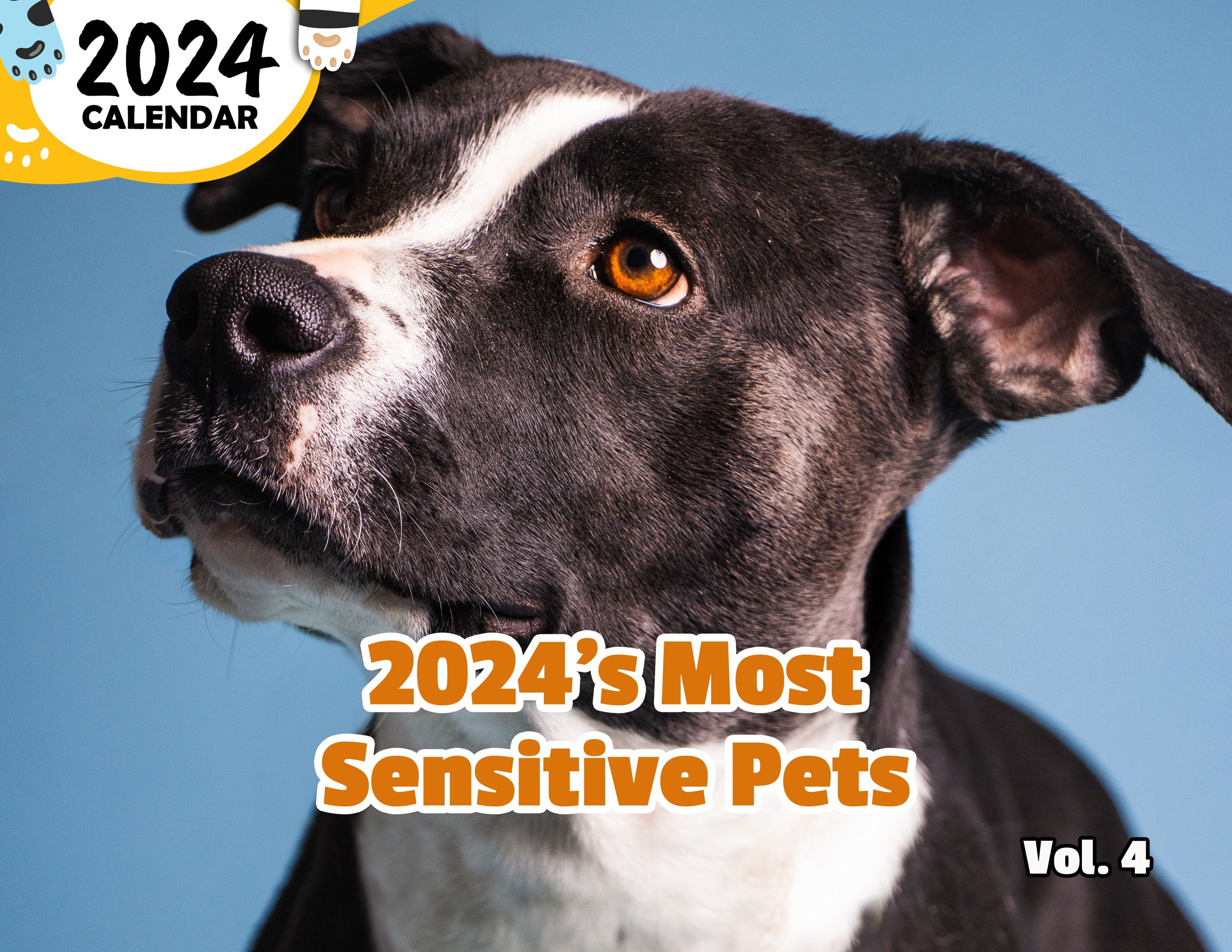2024's Most Sensitive Pets Volume Four: 2024 Wall Calendar (Published)