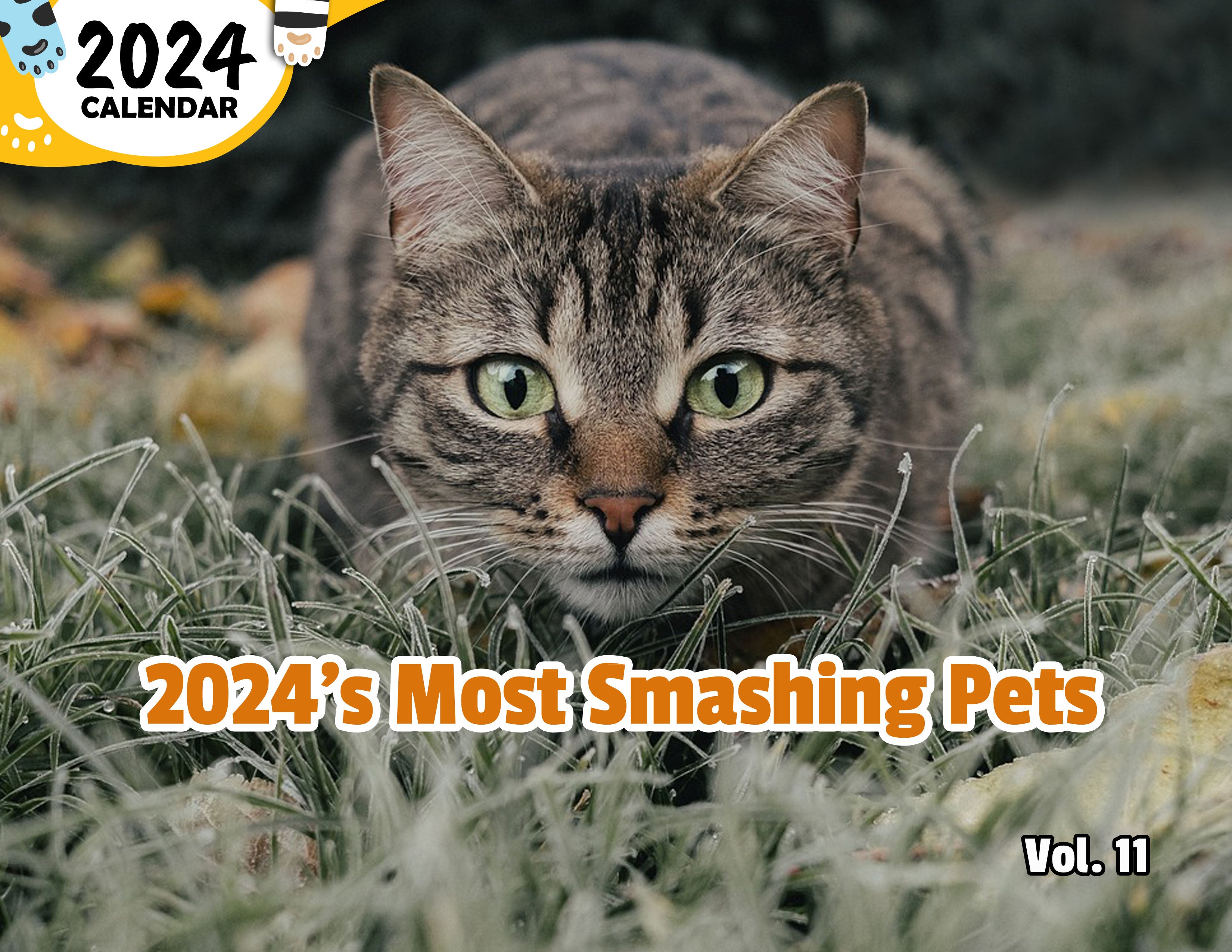 2024's Most Smashing Pets Volume Eleven: 2024 Wall Calendar (Published)