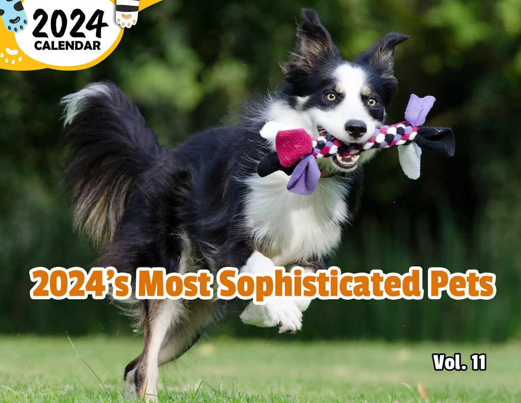 2024's Most Sophisticated Pets Volume Eleven: 2024 Wall Calendar (Published)