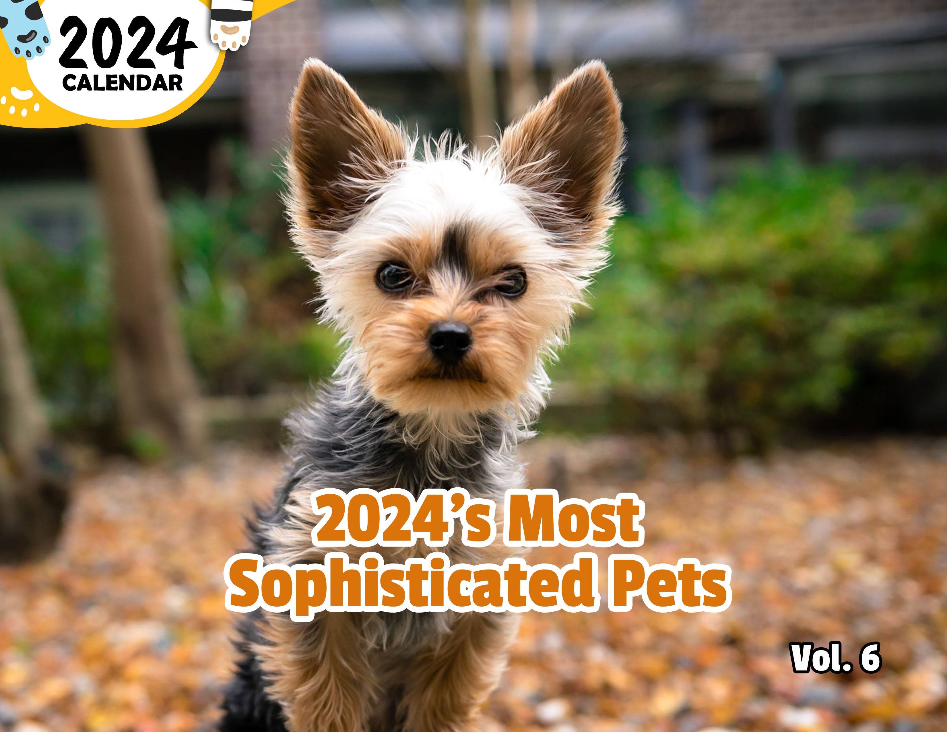 2024's Most Sophisticated Pets Volume Six: 2024 Wall Calendar (Published)