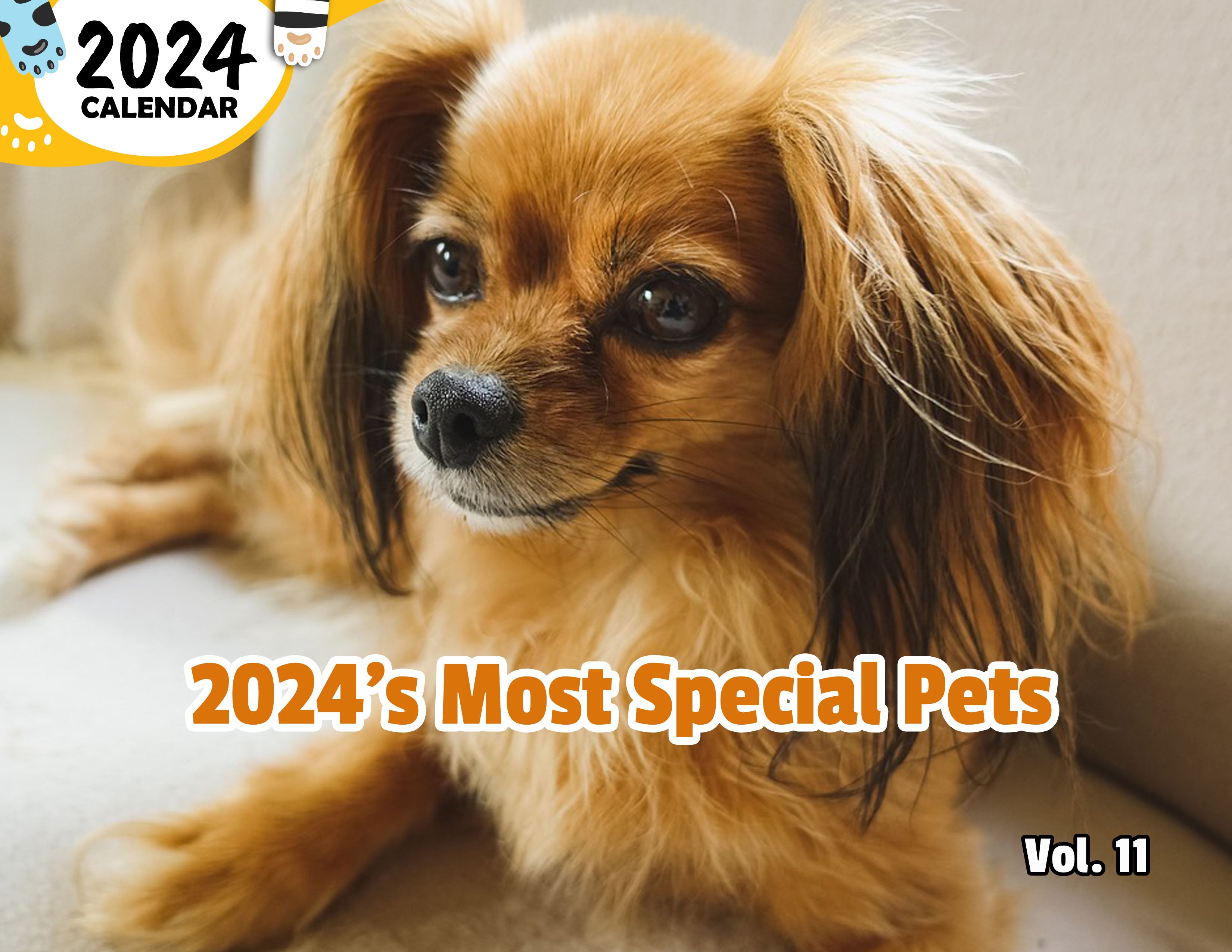 2024's Most Special Pets Volume Eleven: 2024 Wall Calendar (Published)