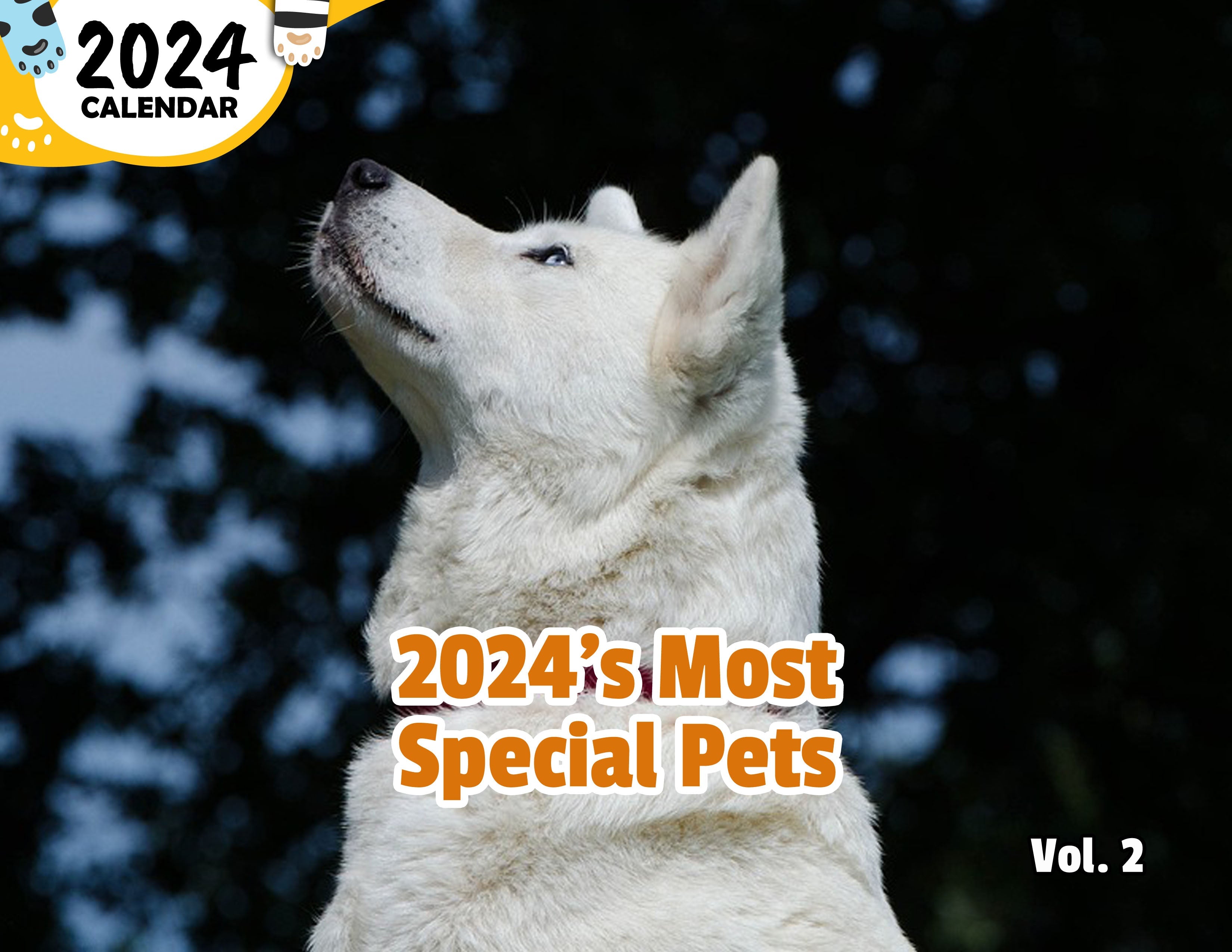 2024's Most Special Pets Volume Two: 2024 Wall Calendar (Published)