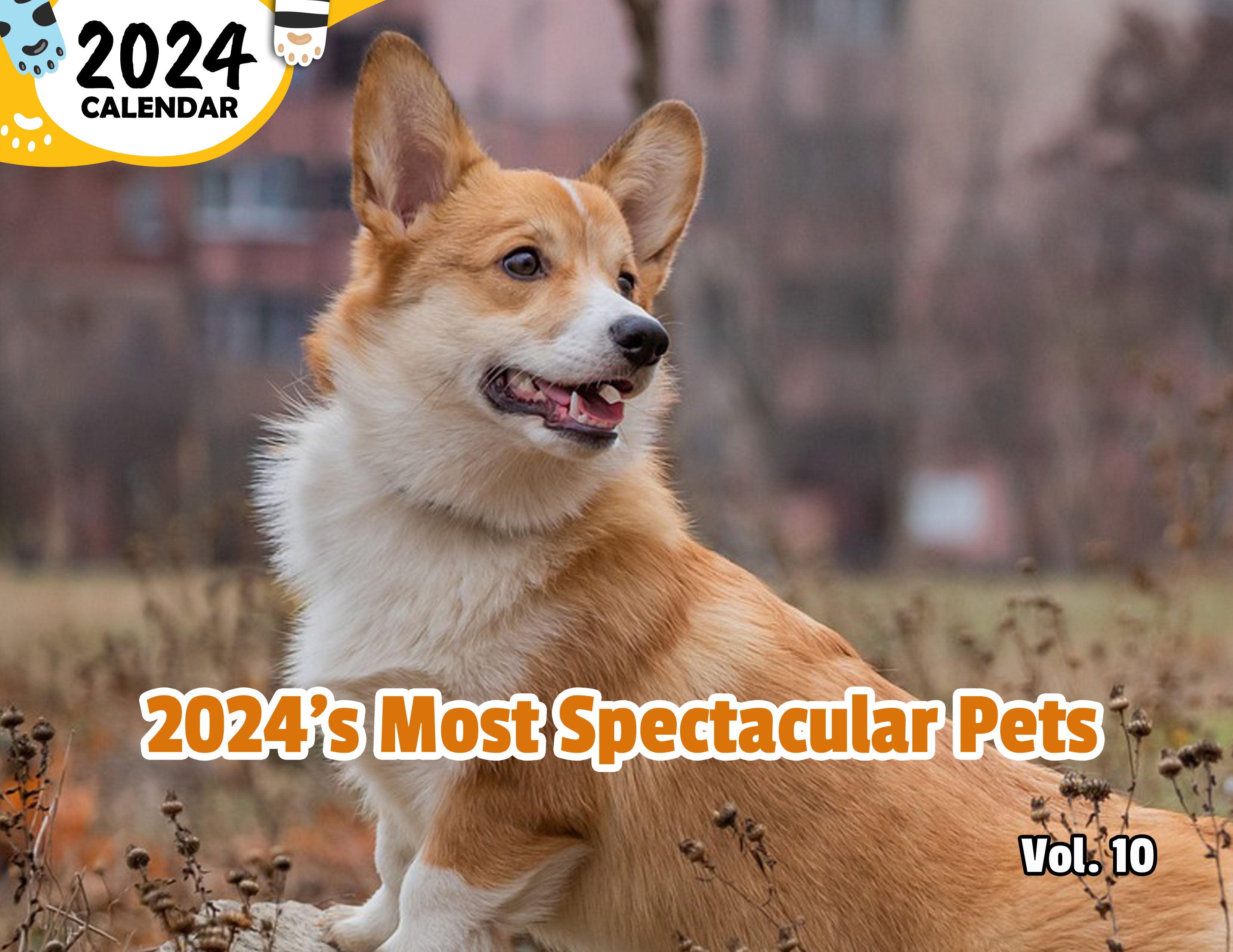 2024's Most Spectacular Pets Volume Ten: 2024 Wall Calendar (Published)