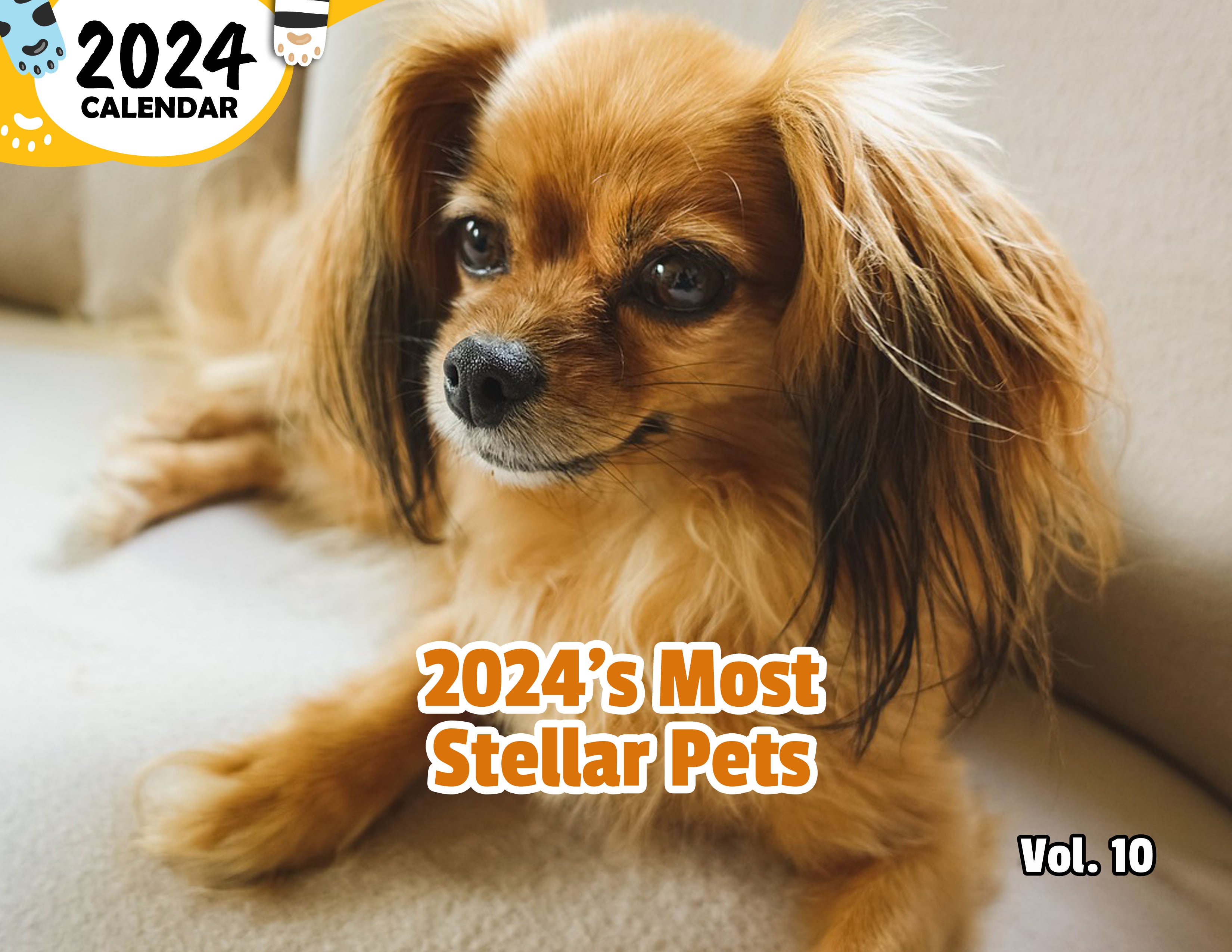 2024's Most Stellar Pets Volume Ten: 2024 Wall Calendar (Published)