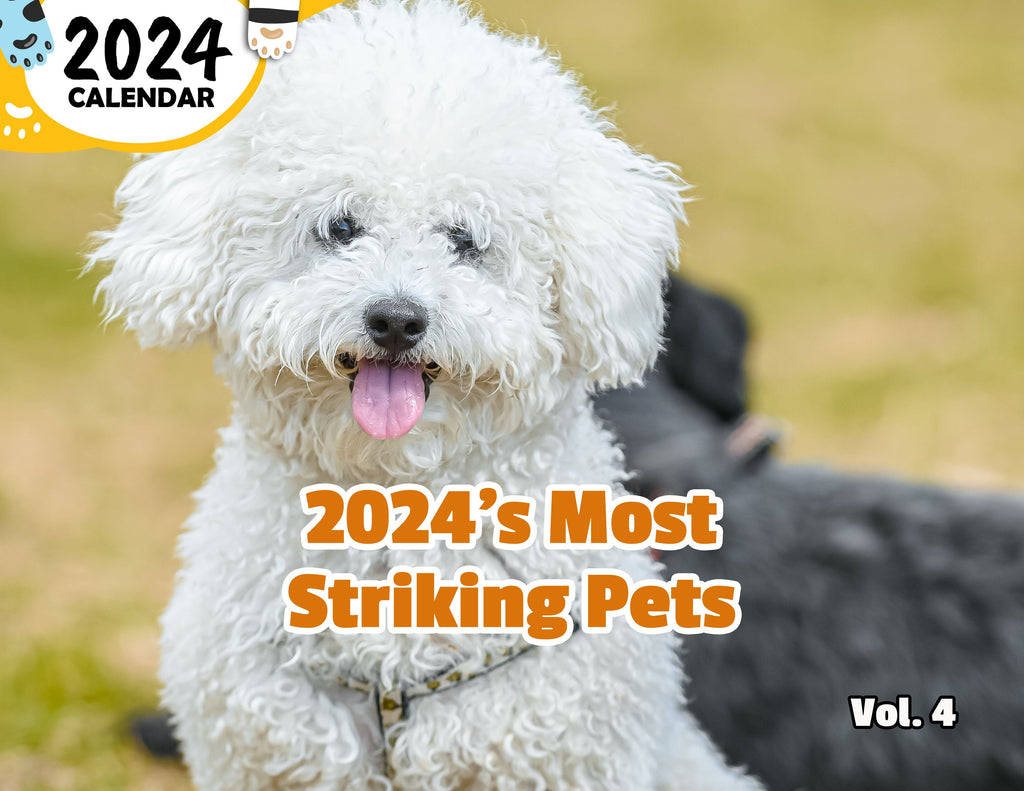 2024's Most Striking Pets Volume Four: 2024 Wall Calendar (Published)