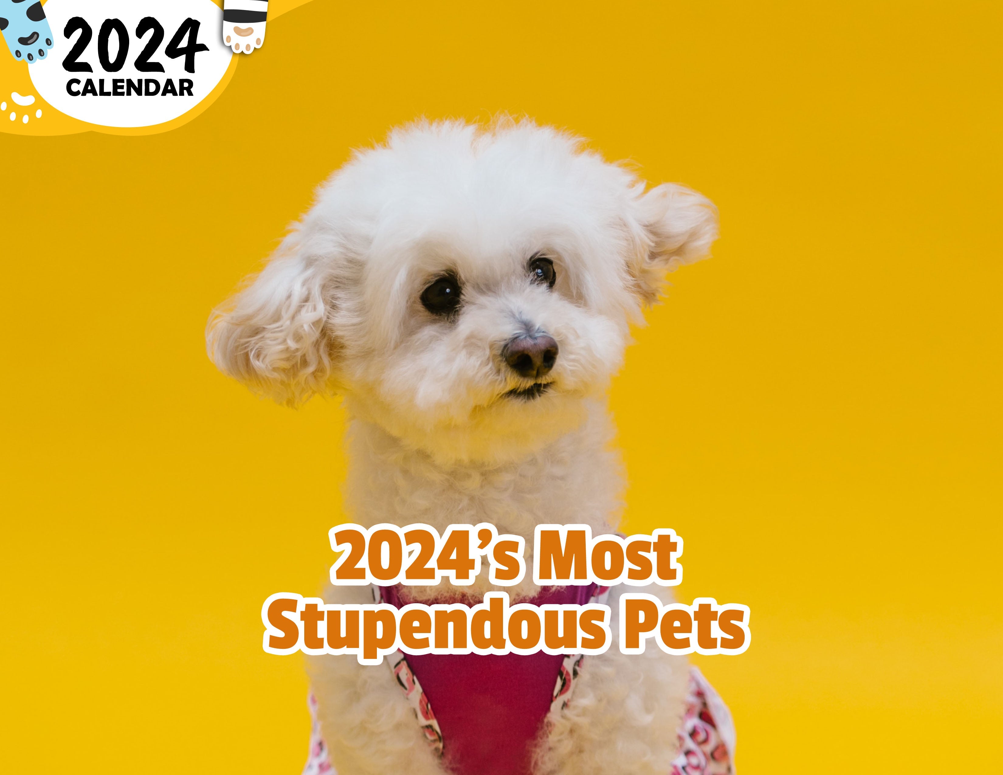 2024's Most Stupendous Pets: 2024 Wall Calendar (Published)