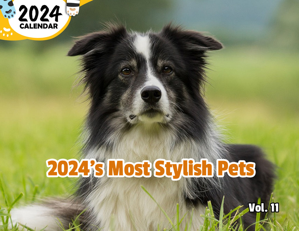 2024's Most Stylish Pets Volume Eleven: 2024 Wall Calendar (Published)
