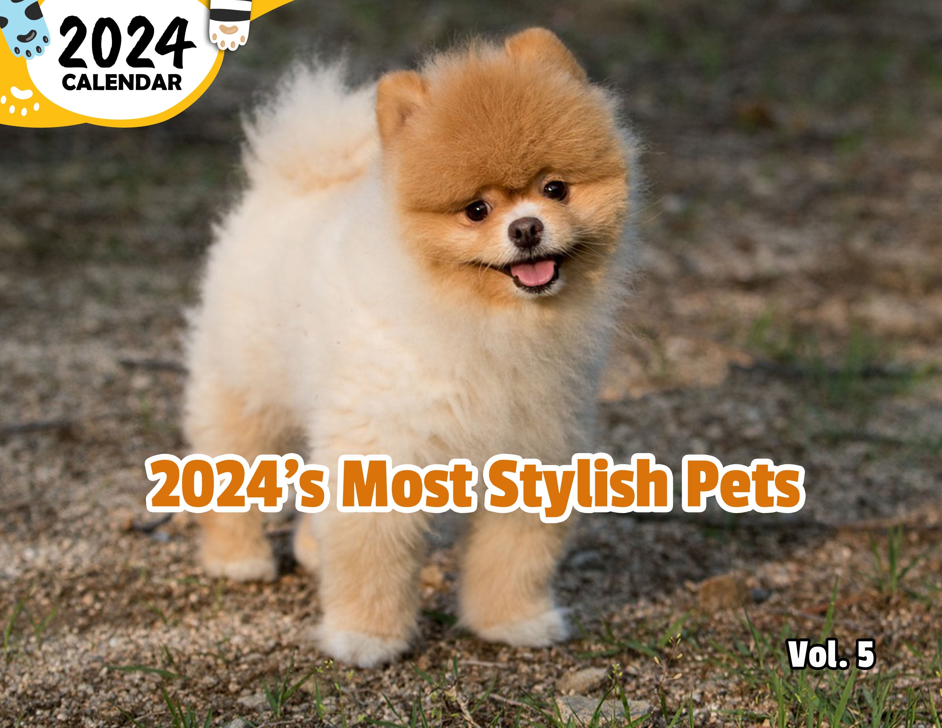 2024's Most Stylish Pets Volume Five: 2024 Wall Calendar (Published)