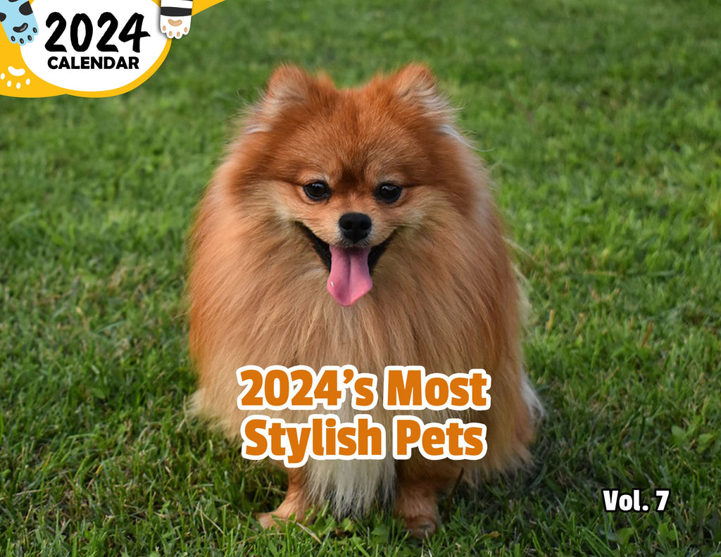 2024's Most Stylish Pets Volume Seven: 2024 Wall Calendar (Published)