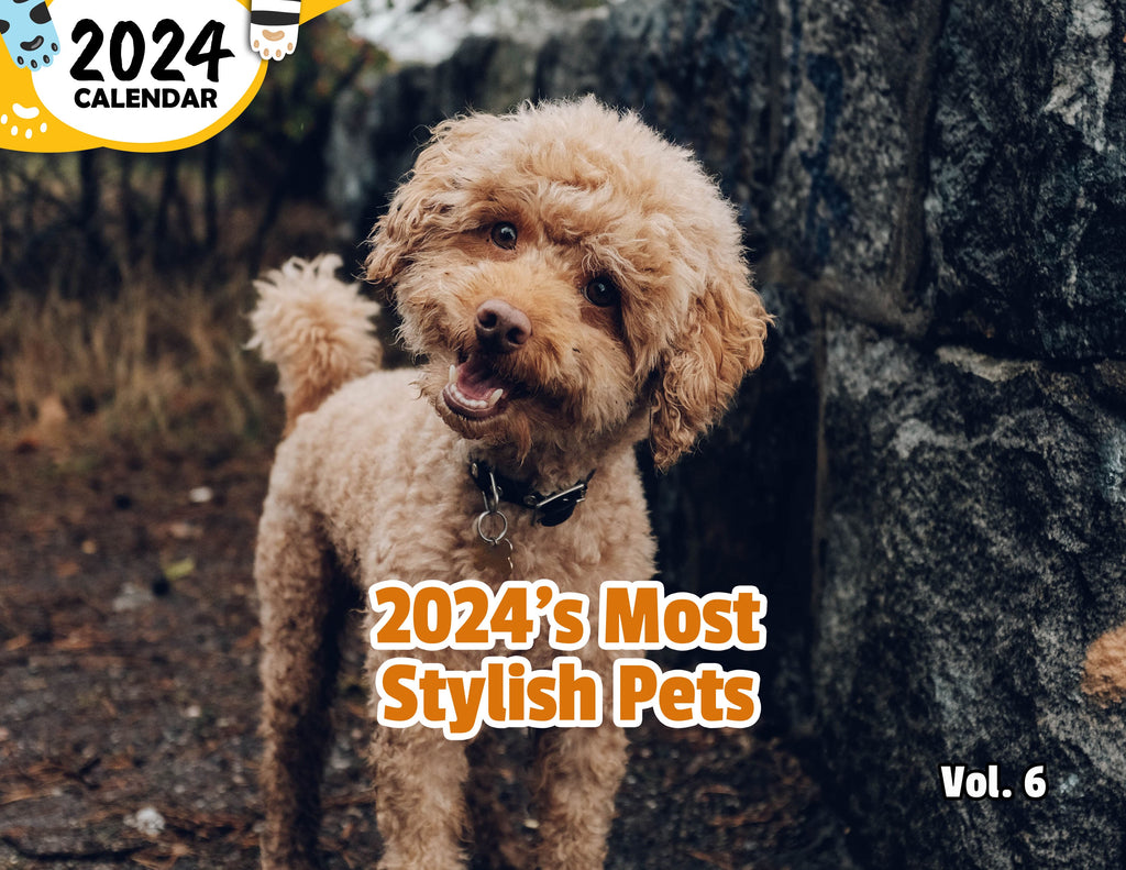 2024's Most Stylish Pets Volume Six: 2024 Wall Calendar (Published)