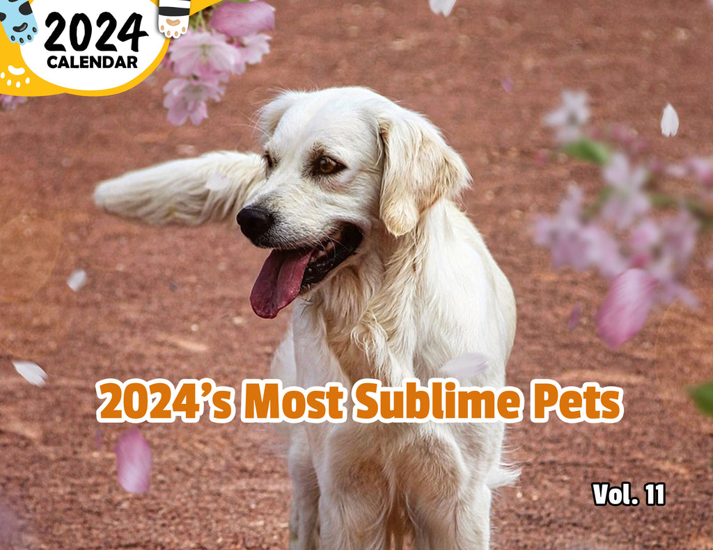 2024's Most Sublime Pets Volume Eleven: 2024 Wall Calendar (Published)