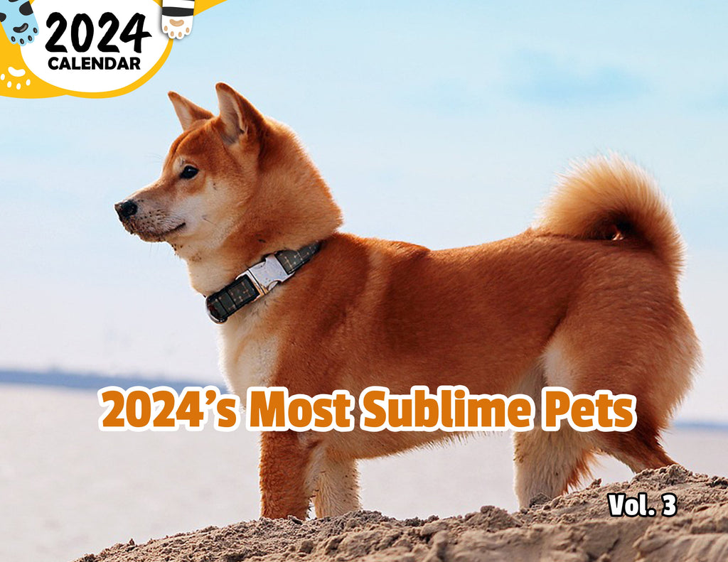2024's Most Sublime Pets Volume Three: 2024 Wall Calendar (Published)