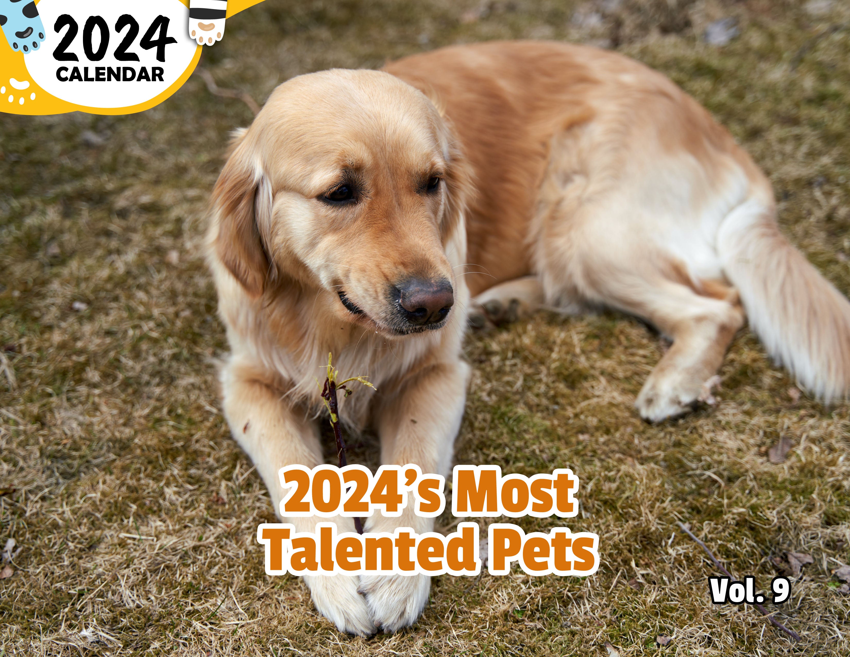 2024's Most Talented Pets Volume Nine: 2024 Wall Calendar (Published)