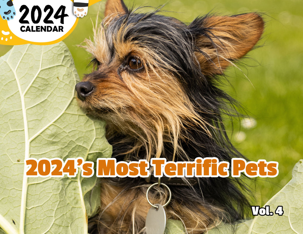 2024's Most Terrific Pets Volume Four: 2024 Wall Calendar (Published)