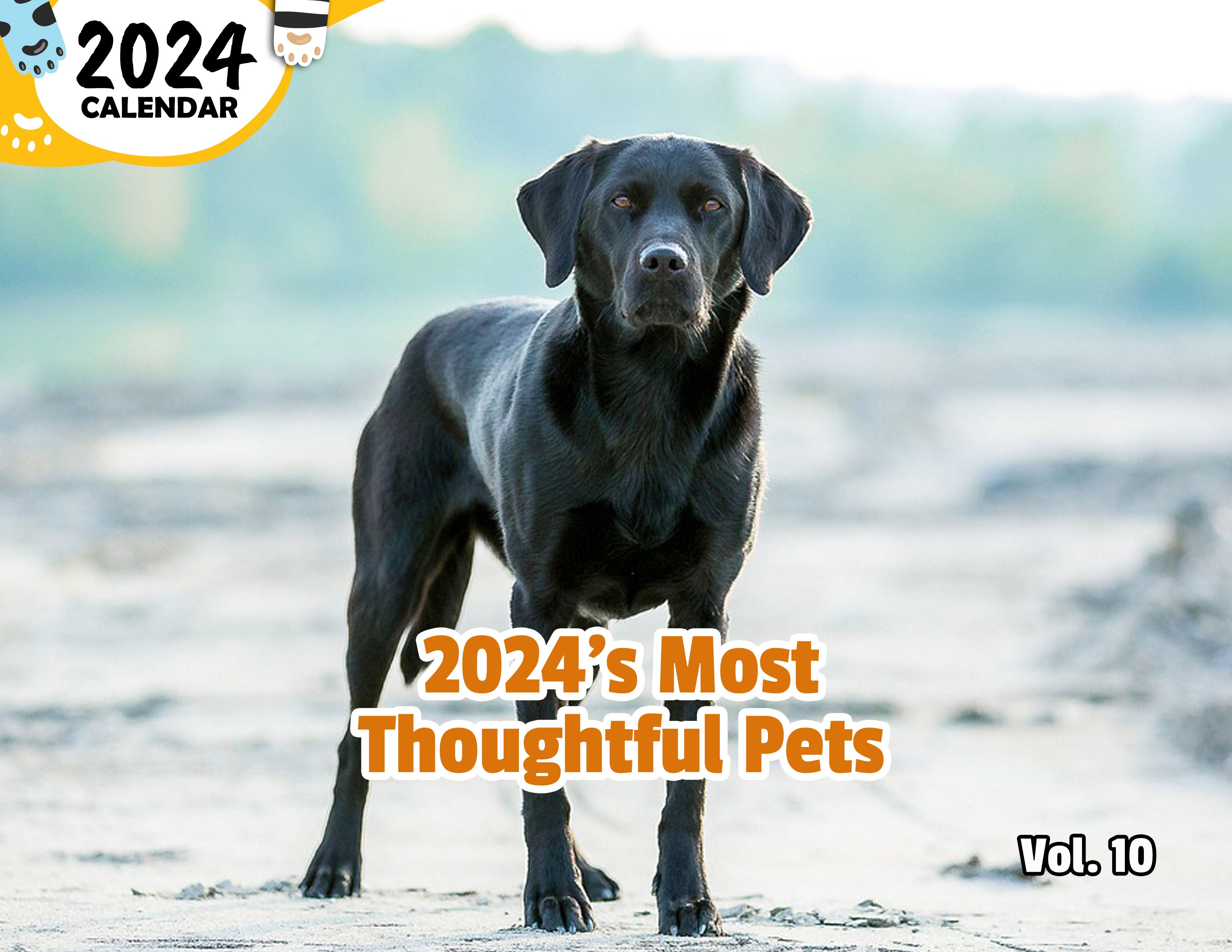 2024's Most Thoughtful Pets Volume Ten: 2024 Wall Calendar (Published)