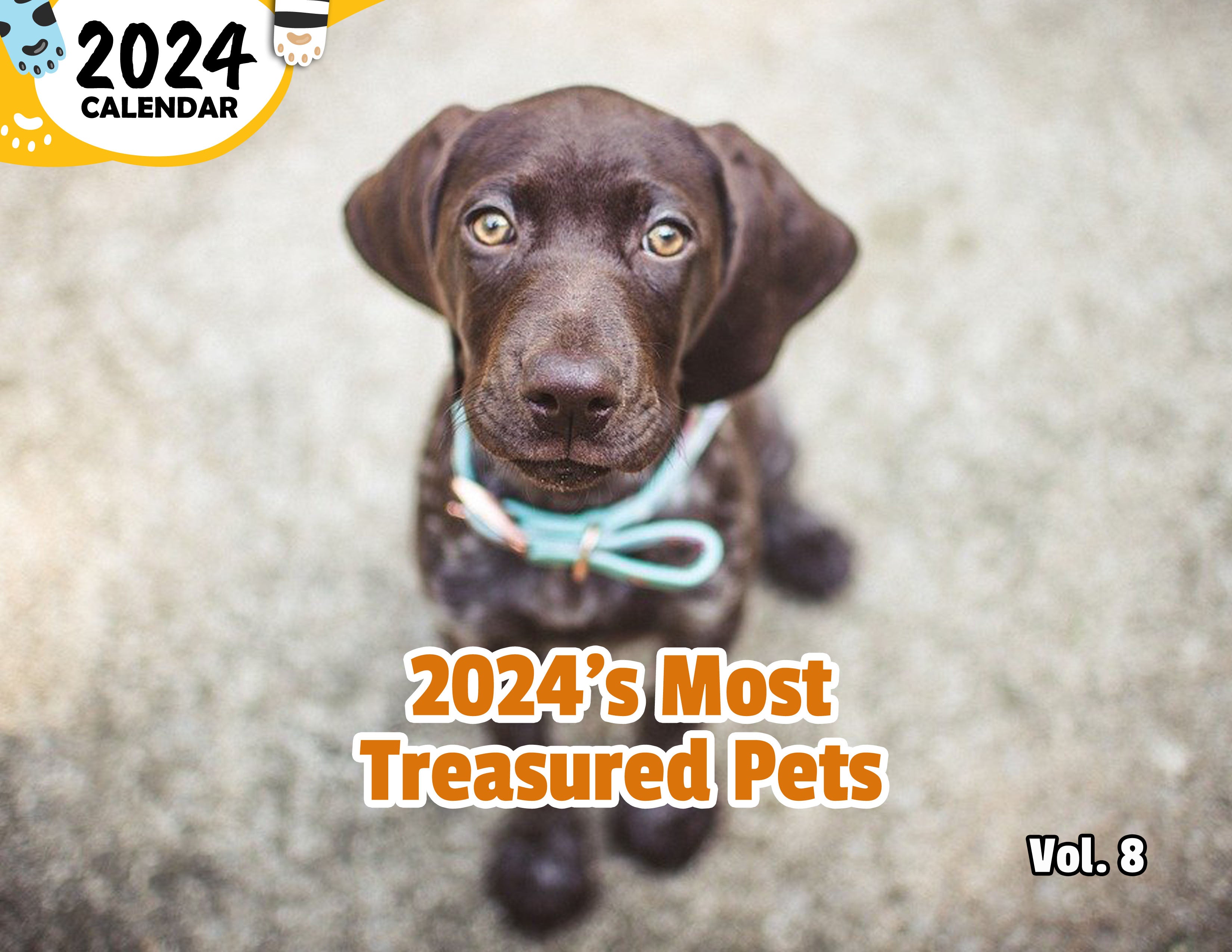 2024's Most Treasured Pets Volume Eight: 2024 Wall Calendar (Published)