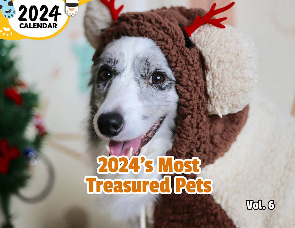 2024's Most Treasured Pets Volume Six: 2024 Wall Calendar (Published)