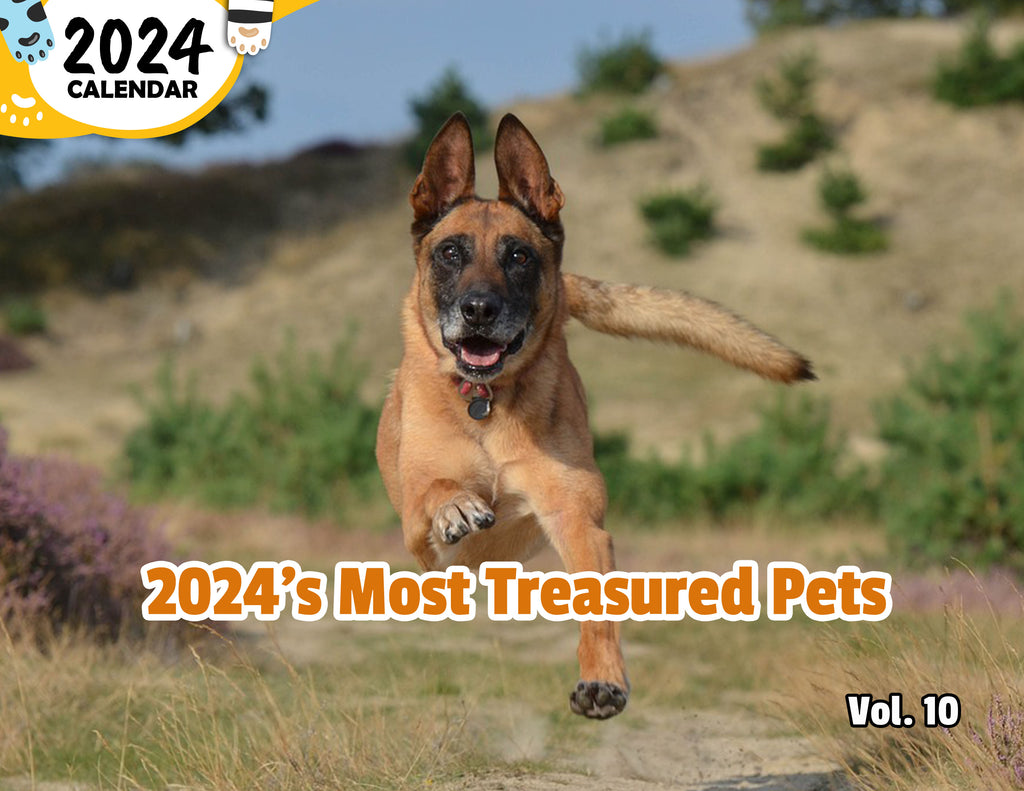 2024's Most Treasured Pets Volume Ten: 2024 Wall Calendar (Published)