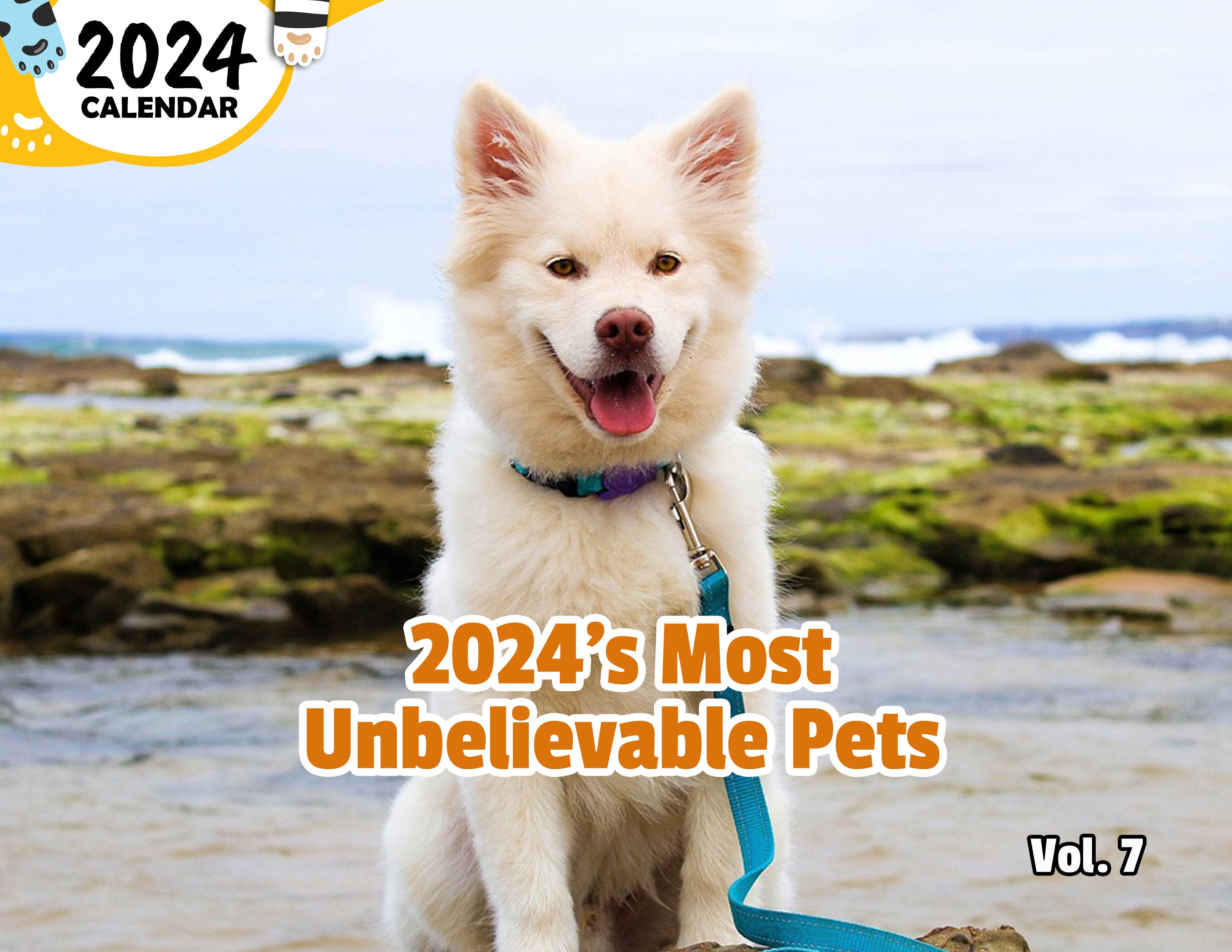 2024's Most Unbelievable Pets Volume Seven: 2024 Wall Calendar (Published)