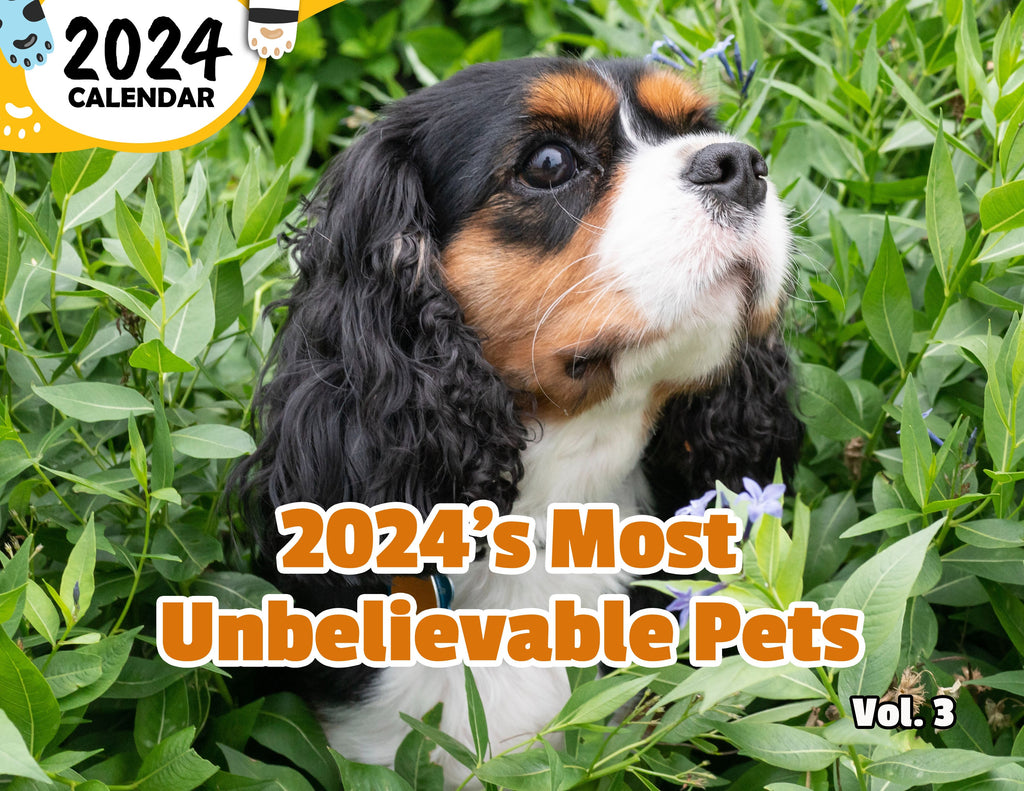 2024's Most Unbelievable Pets Volume Three: 2024 Wall Calendar (Published)