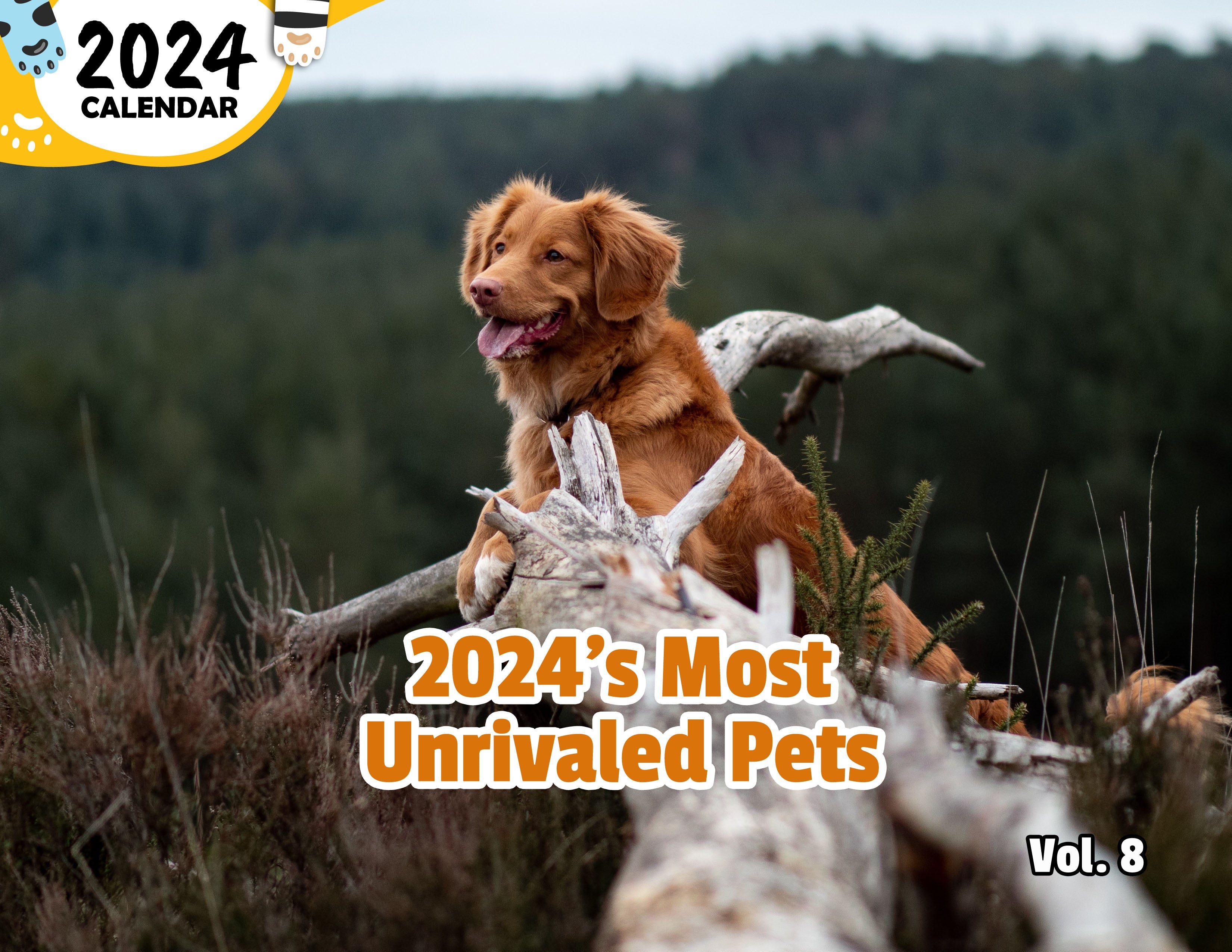 2024's Most Unrivaled Pets Volume Eight: 2024 Wall Calendar (Published)
