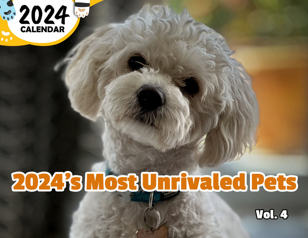 2024's Most Unrivaled Pets Volume Four: 2024 Wall Calendar (Published)