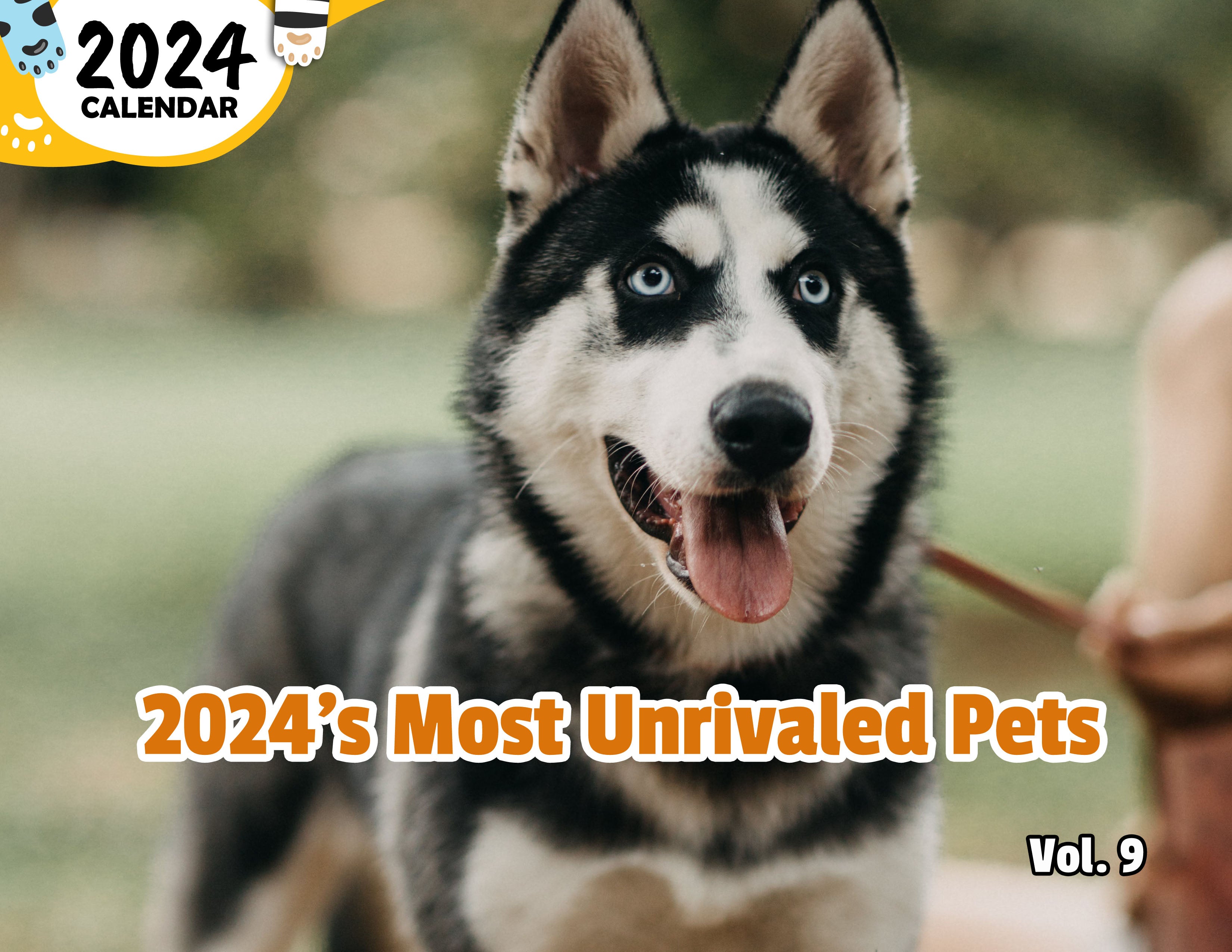 2024's Most Unrivaled Pets Volume Nine: 2024 Wall Calendar (Published)