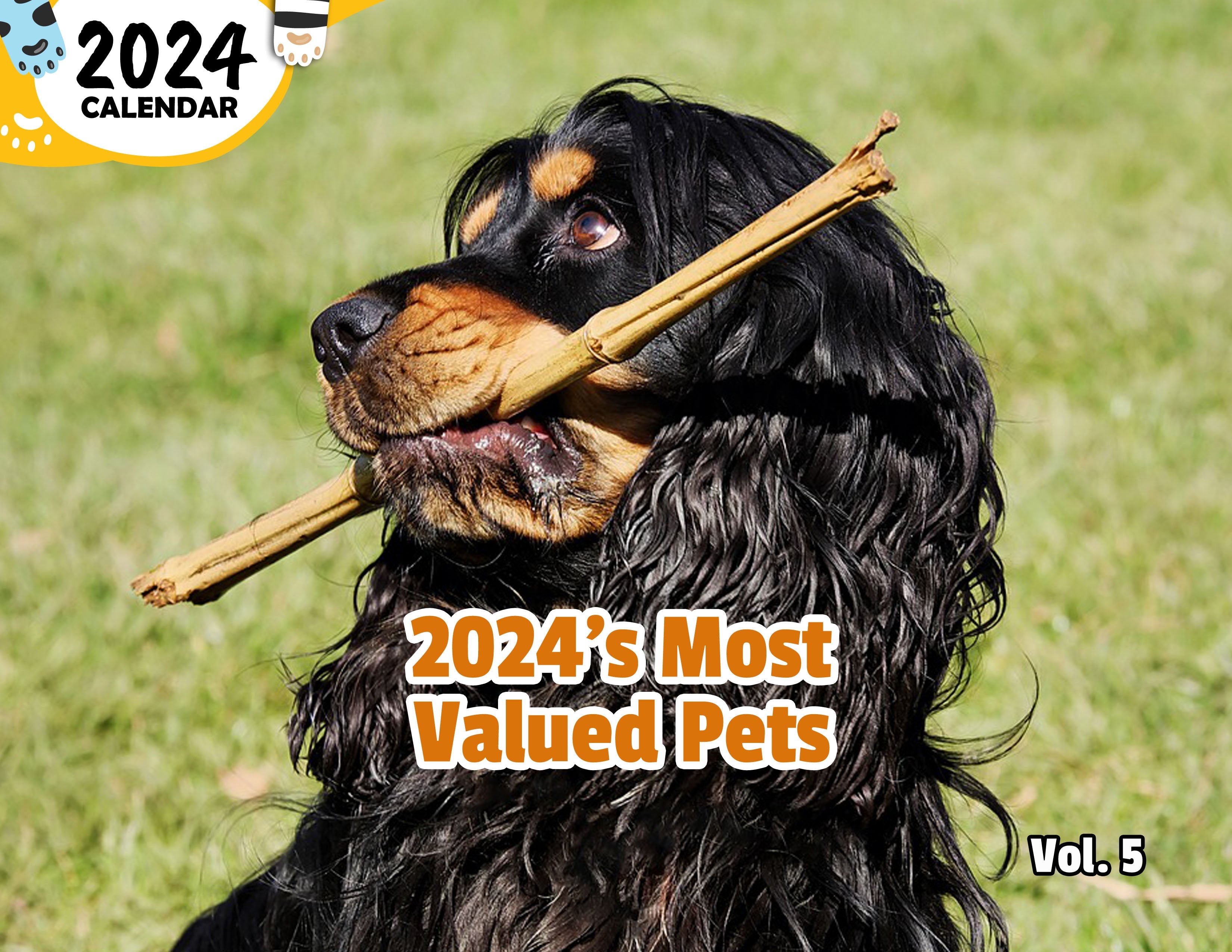 2024's Most Valued Pets Volume Five: 2024 Wall Calendar (Published)